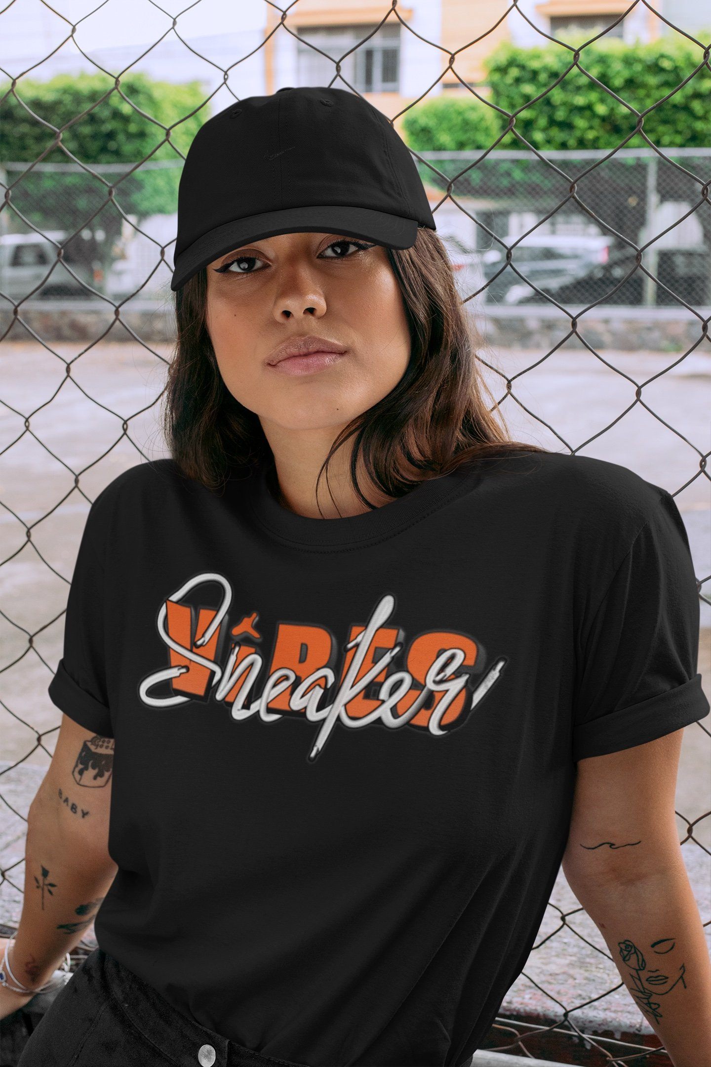 snkmatch Vibes Unisex Tops - Air Jordan 1 Electro Orange