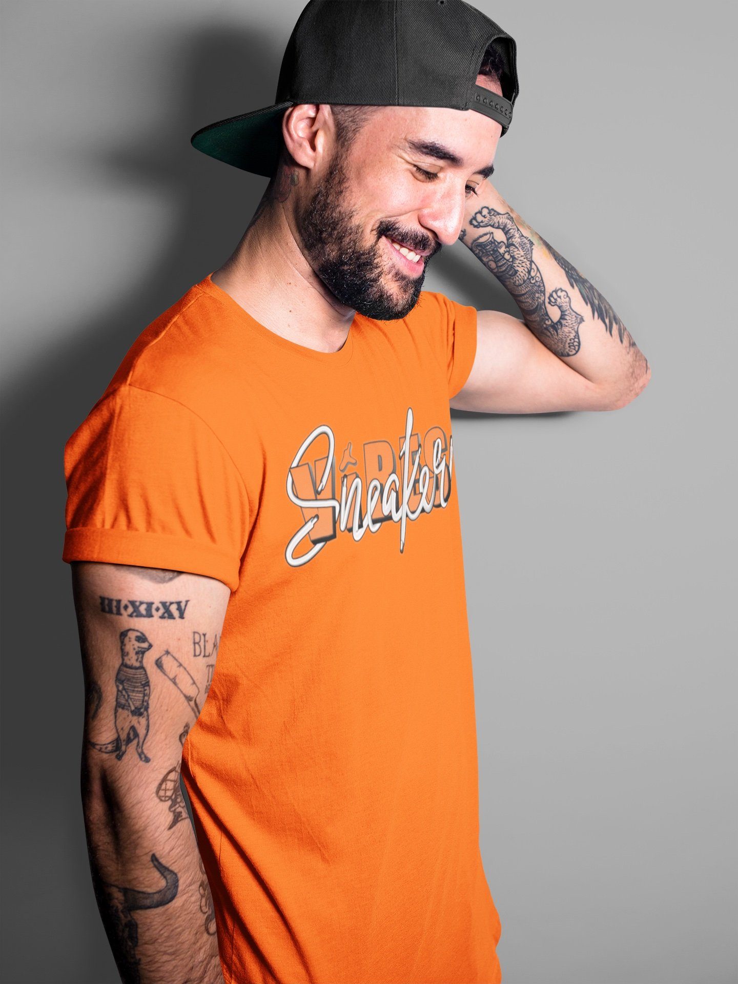 snkmatch Vibes Unisex Tops - Air Jordan 1 Electro Orange