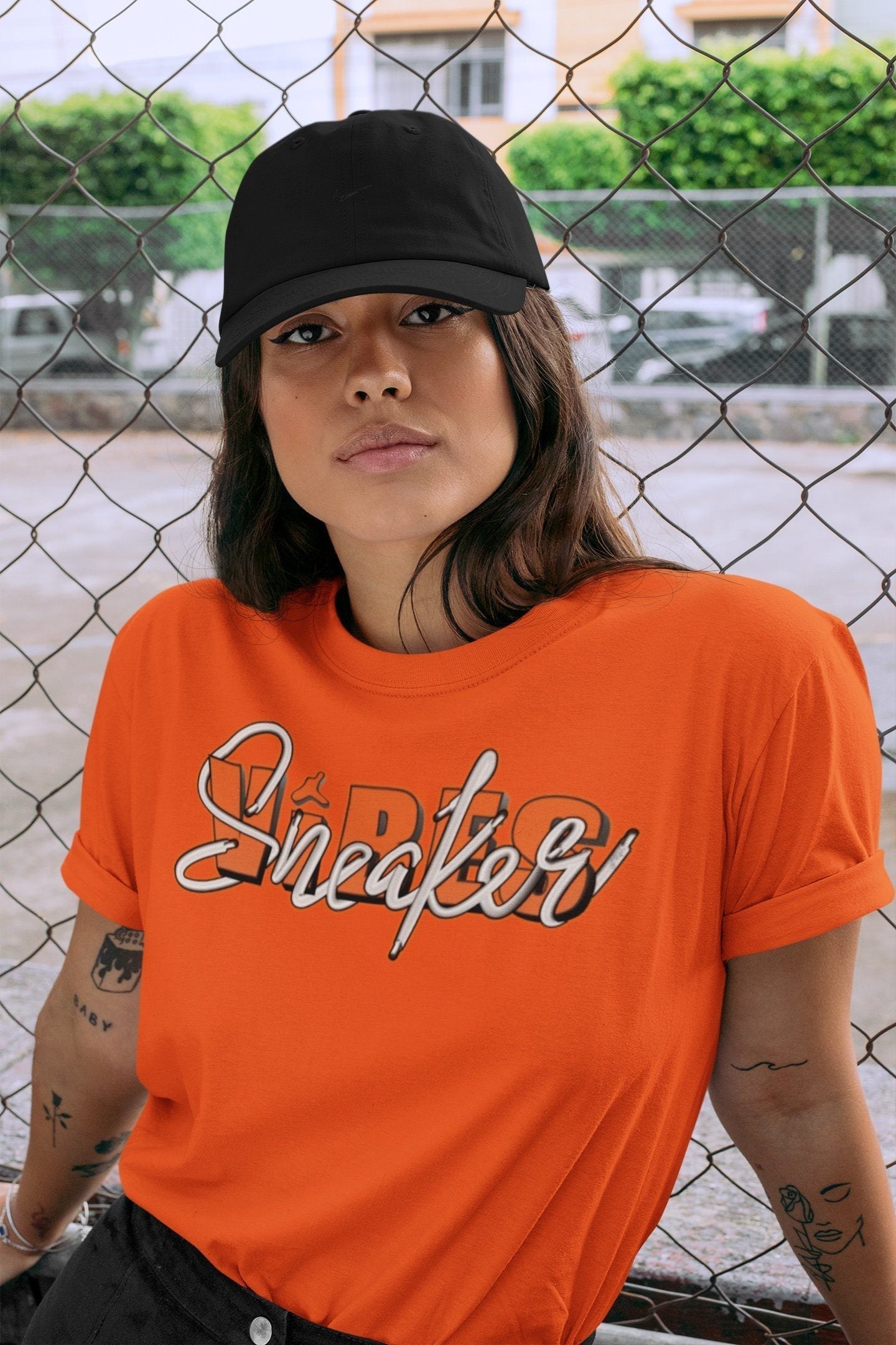 snkmatch Vibes Unisex Tops - Air Jordan 1 Electro Orange