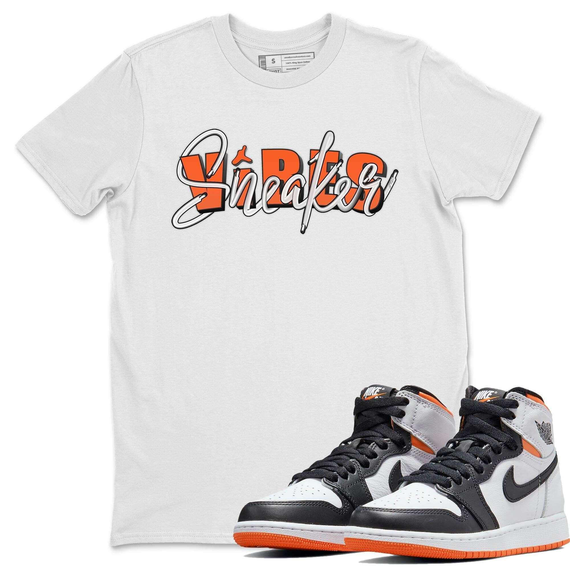 snkmatch Vibes Unisex Tops - Air Jordan 1 Electro Orange