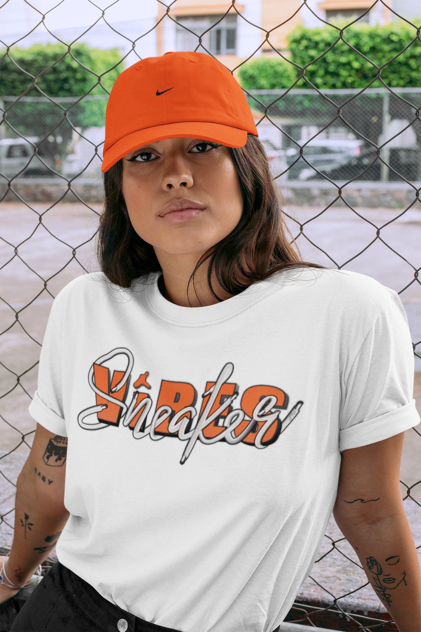 snkmatch Vibes Unisex Tops - Air Jordan 1 Electro Orange