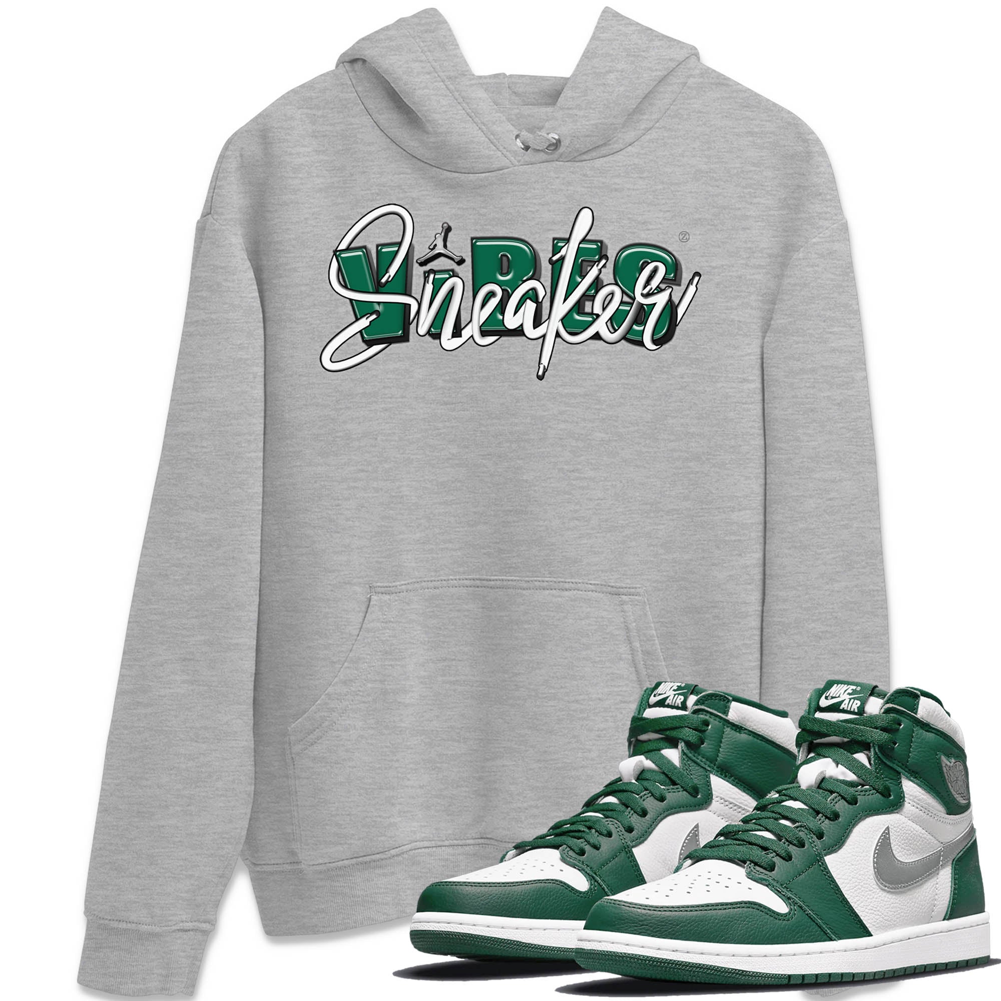snkmatch Vibes Unisex Tops - Air Jordan 1 Gorge Green
