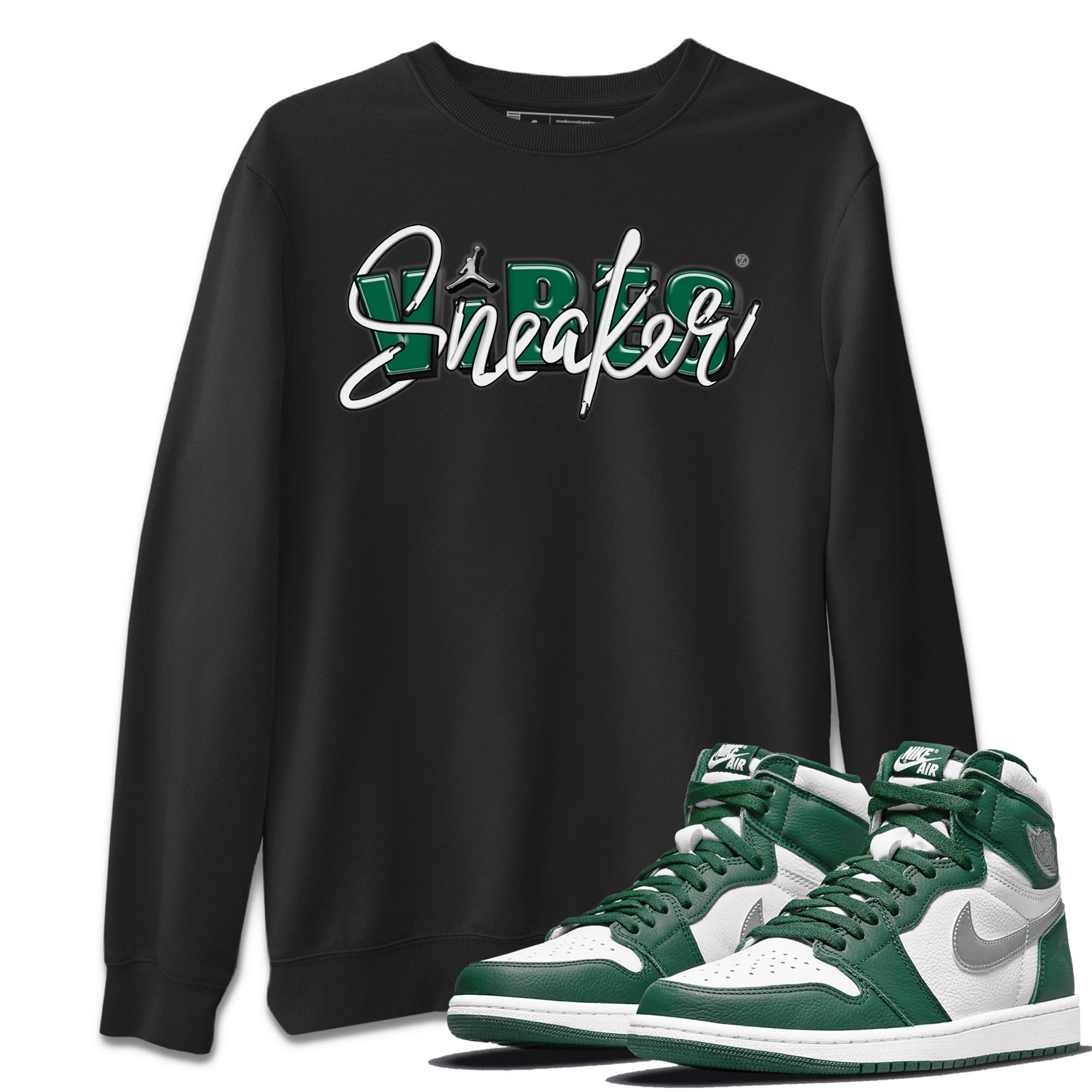 snkmatch Vibes Unisex Tops - Air Jordan 1 Gorge Green