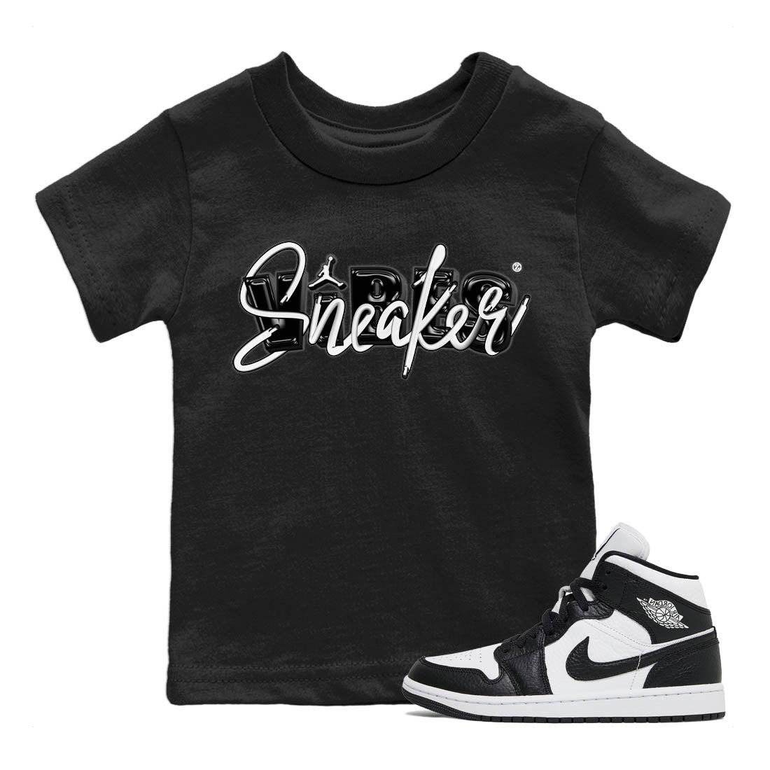 snkmatch Vibes Kids Tops - Air Jordan 1 Homage