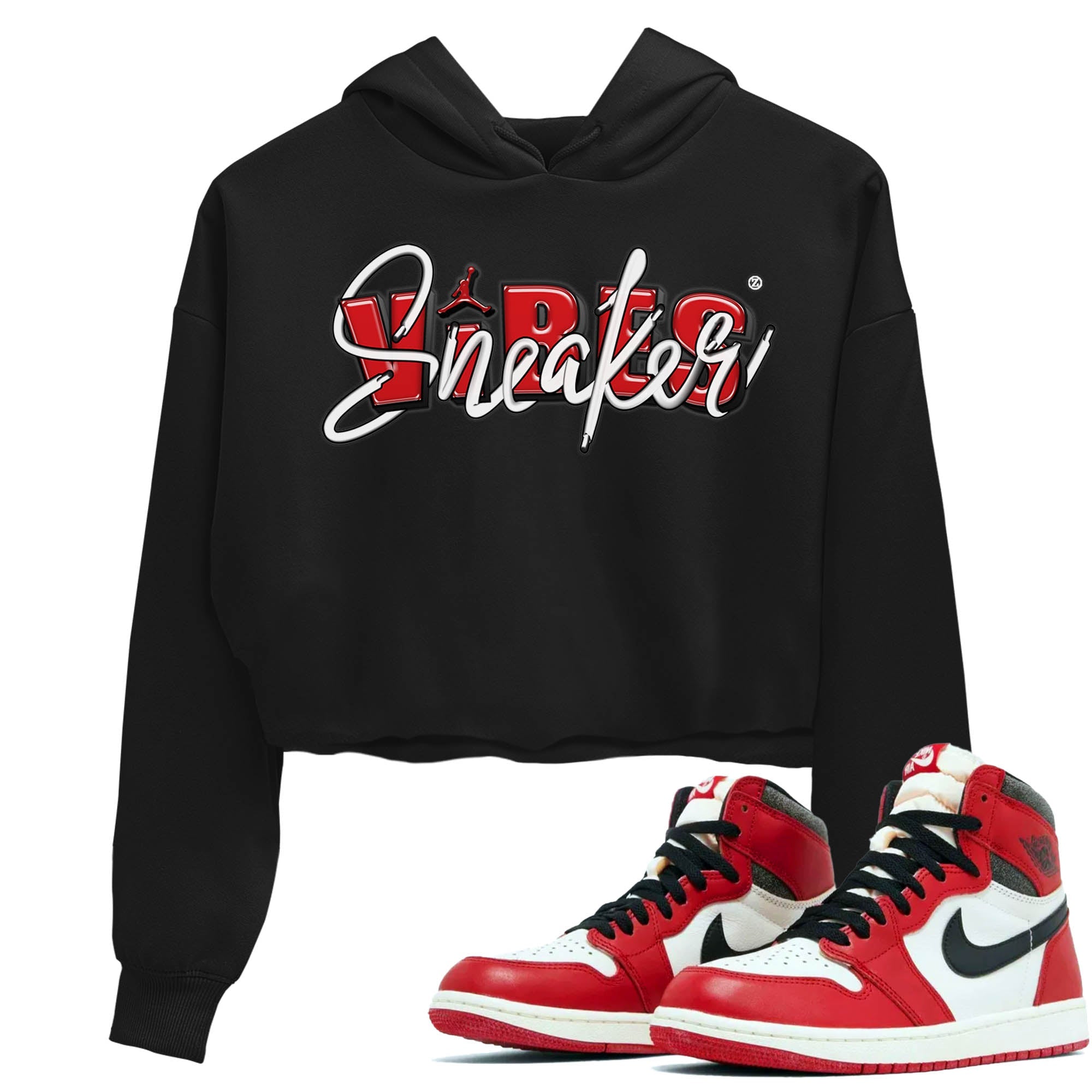 snkmatch Vibes Women's Tops - Air Jordan 1 Lost & Found