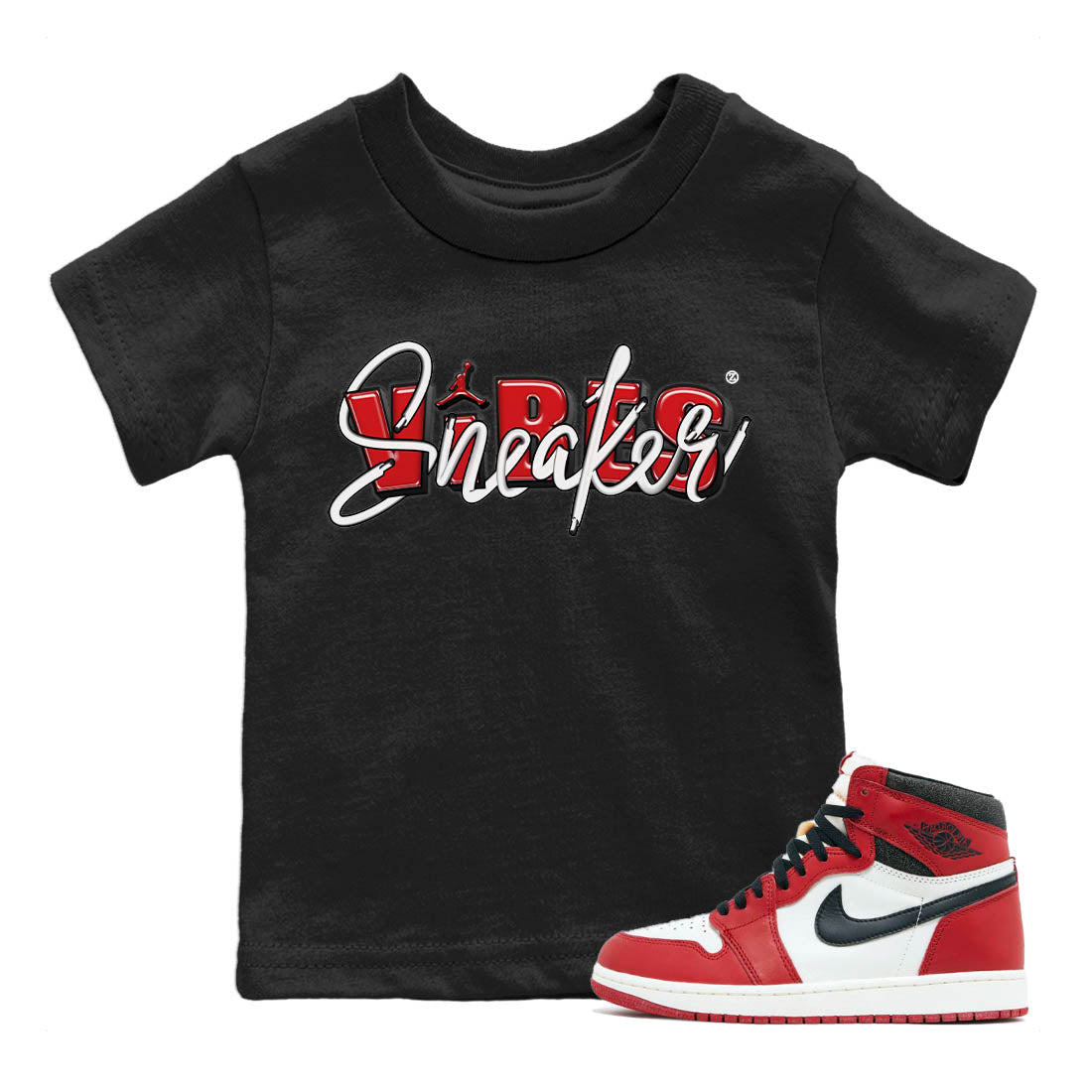 snkmatch Vibes Kids Tops - Air Jordan 1 Lost & Found