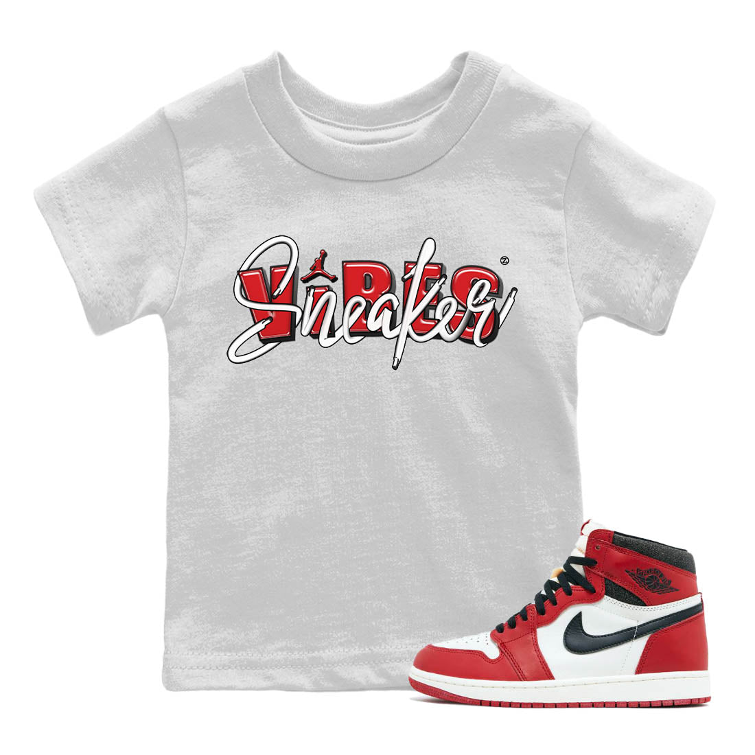 snkmatch Vibes Kids Tops - Air Jordan 1 Lost & Found
