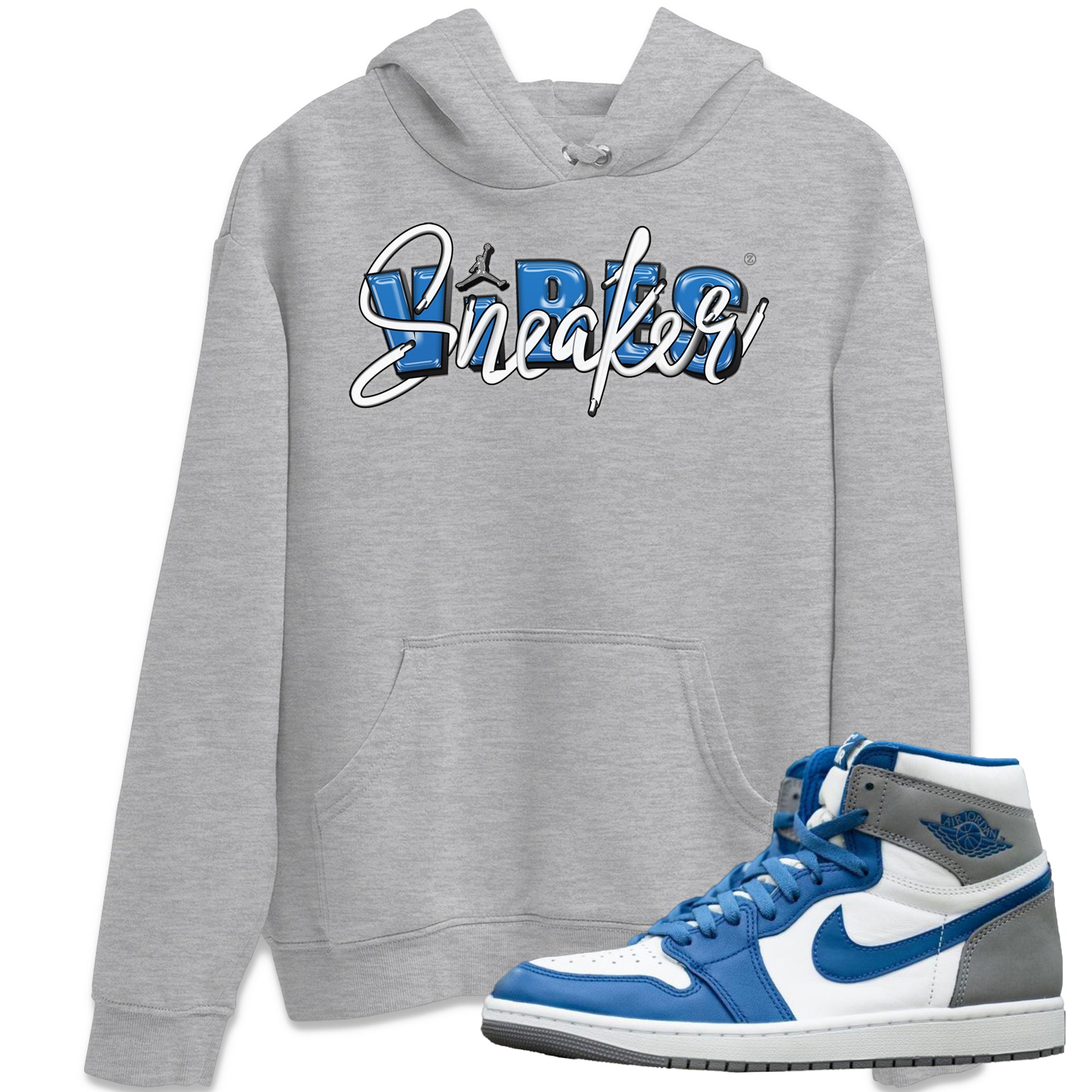 snkmatch Vibes Unisex Tops - Air Jordan 1 True Blue