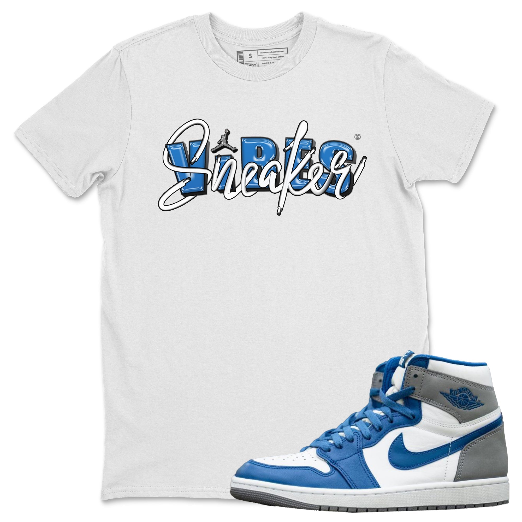snkmatch Vibes Unisex Tops - Air Jordan 1 True Blue
