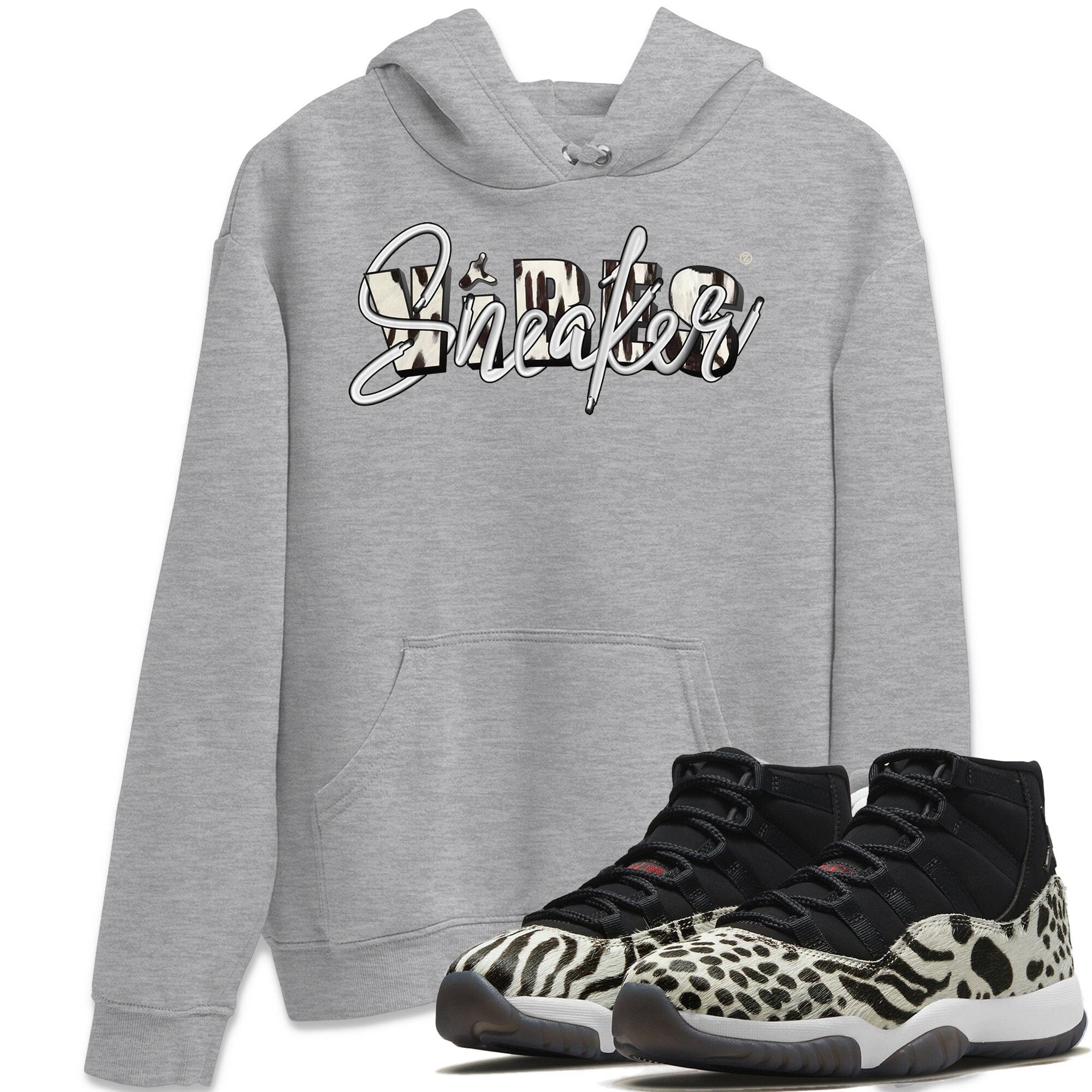 snkmatch Vibes Unisex Tops - Air Jordan 11 Animal Instinct