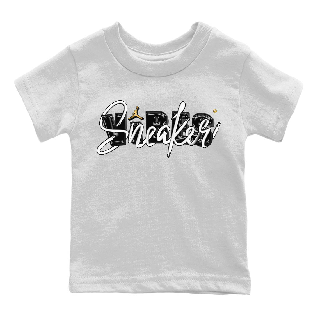 snkmatch Vibes Kids Tops - Air Jordan 12 Black Taxi