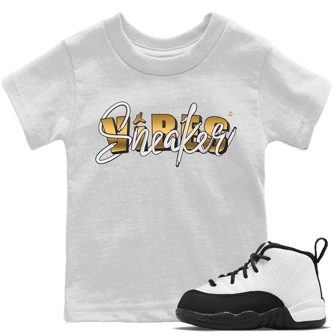 snkmatch Vibes Kids Tops - Air Jordan 12 Royalty