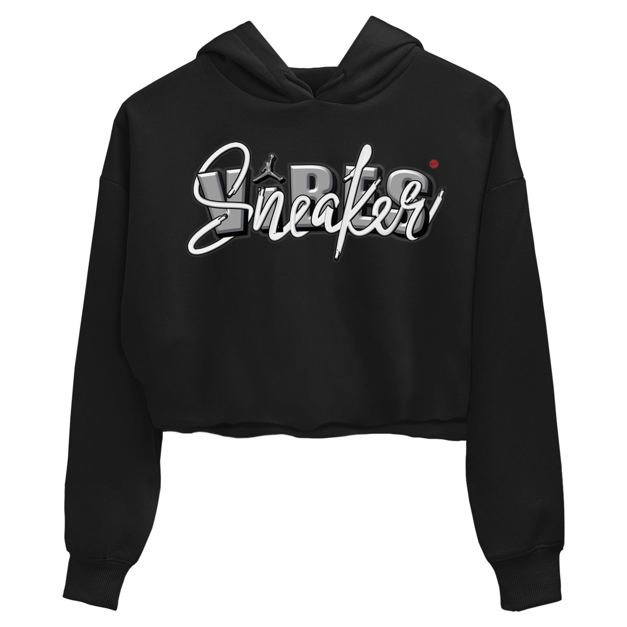 snkmatch Vibes Women's Tops - Air Jordan 13 Wolf Grey