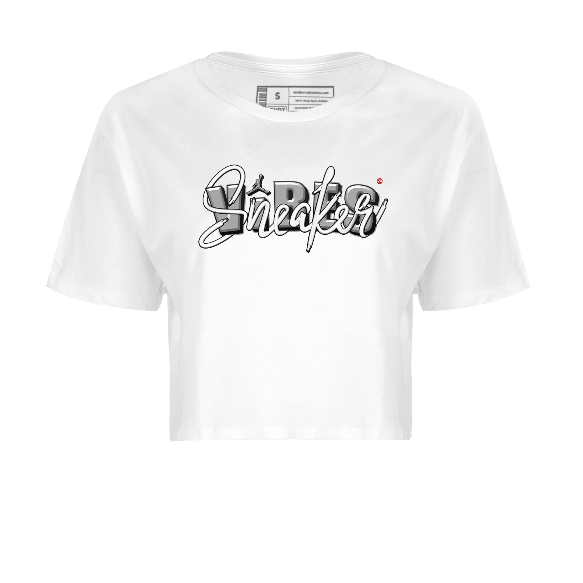 snkmatch Vibes Women's Tops - Air Jordan 13 Wolf Grey