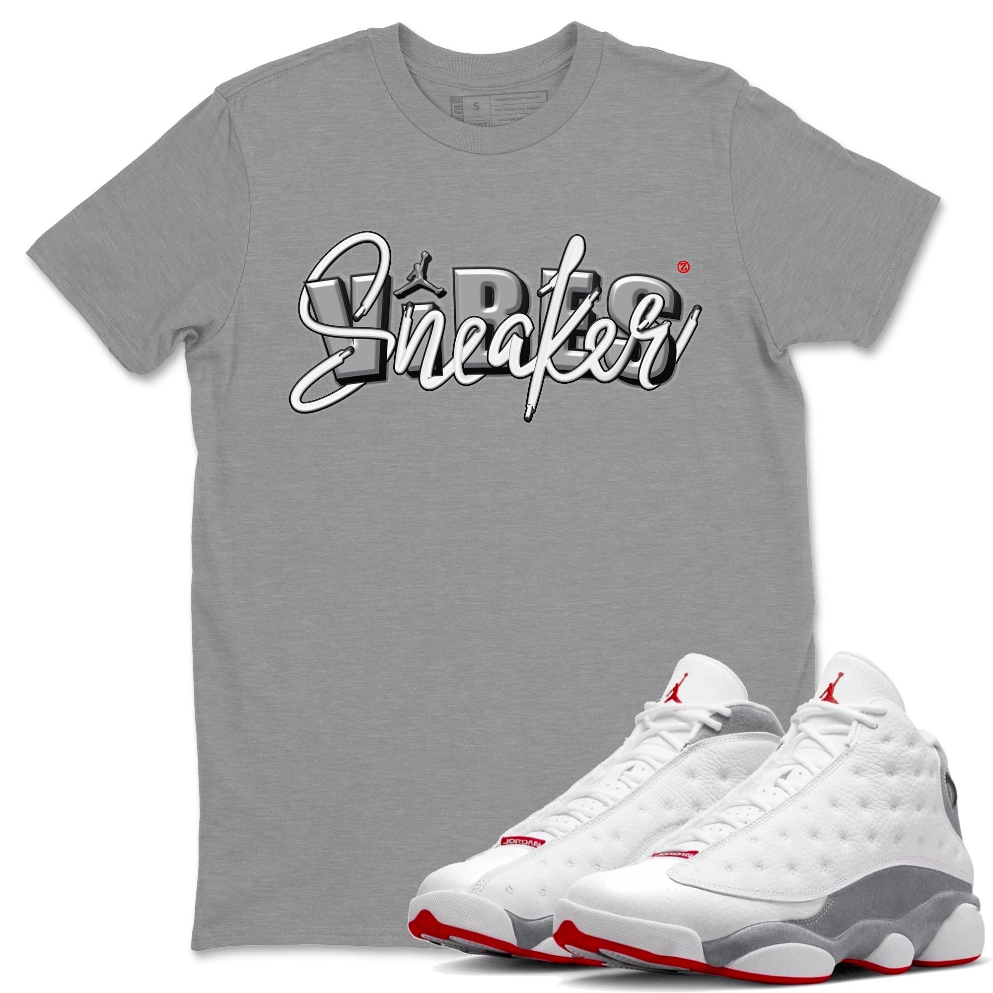 snkmatch Vibes Unisex Tops - Air Jordan 13 Wolf Grey
