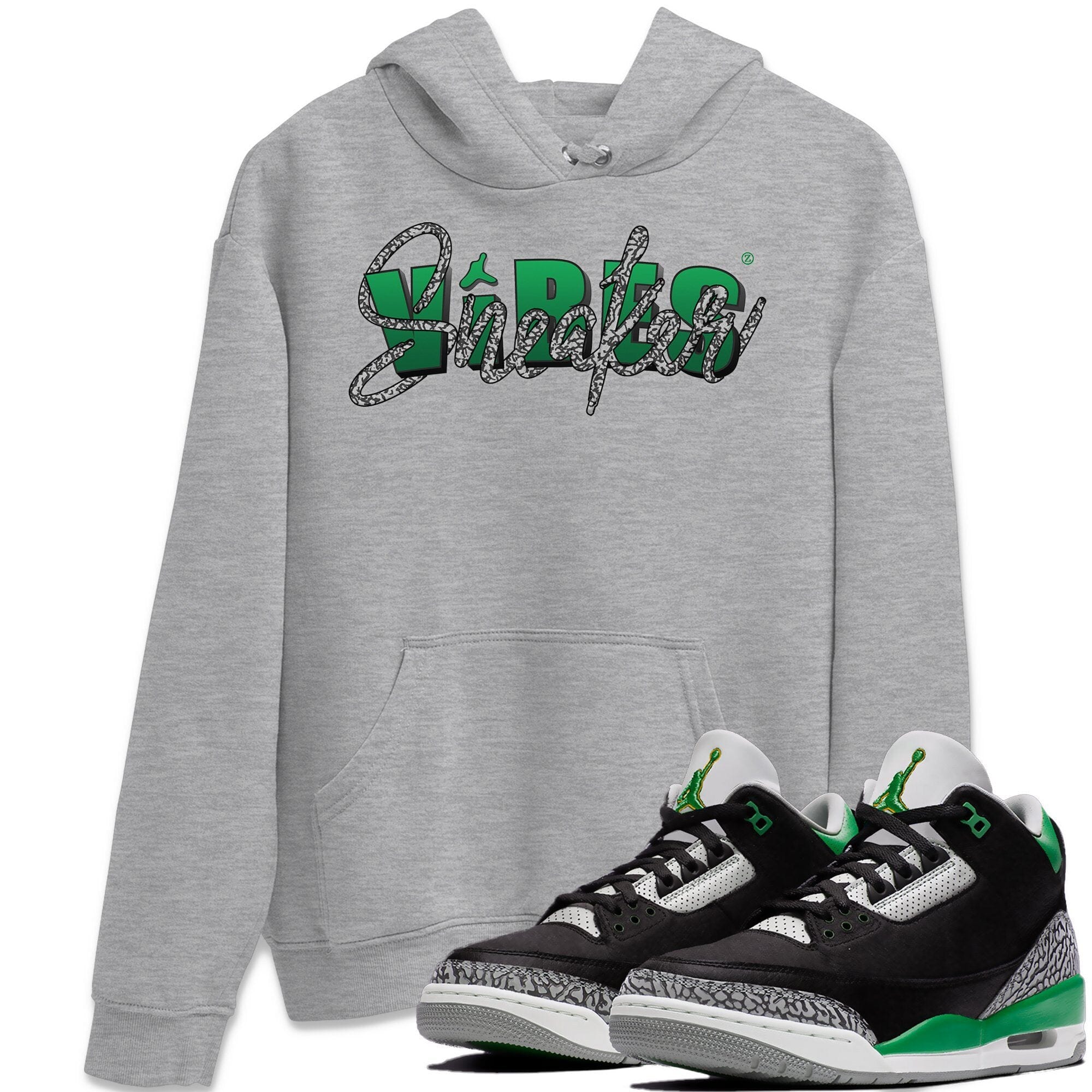 snkmatch Vibes Unisex Tops - Air Jordan 3 Pine Green