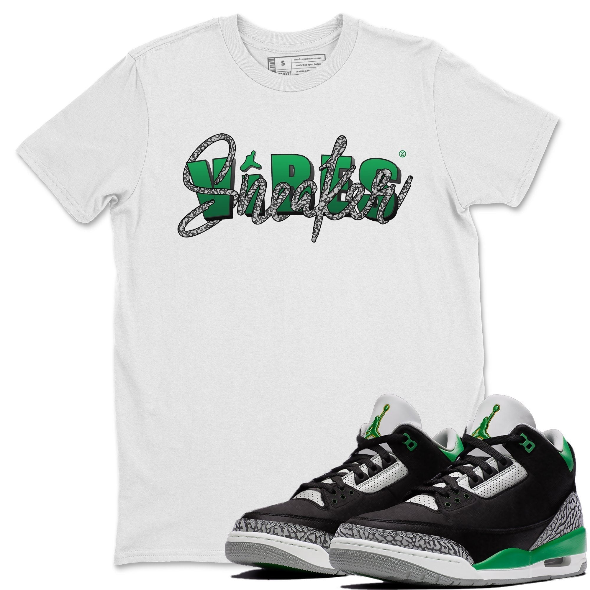 snkmatch Vibes Unisex Tops - Air Jordan 3 Pine Green