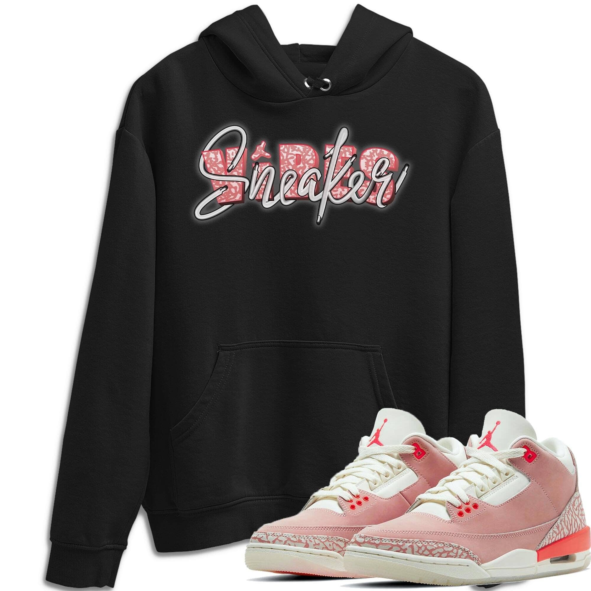 snkmatch Vibes Unisex Tops - Air Jordan 3 Rust Pink
