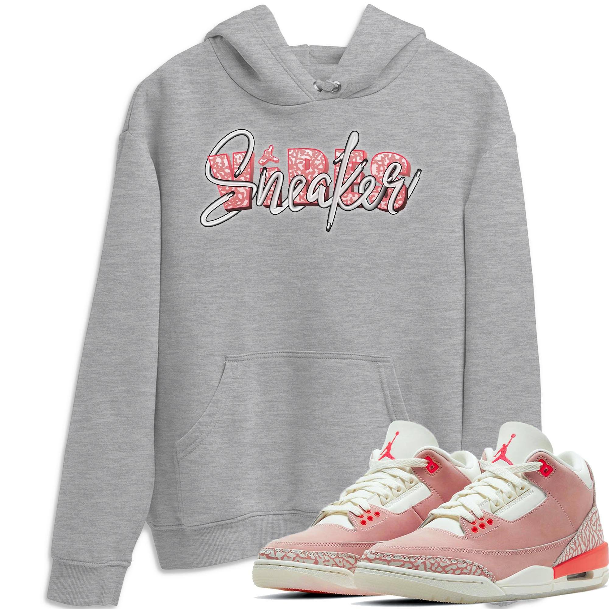 snkmatch Vibes Unisex Tops - Air Jordan 3 Rust Pink