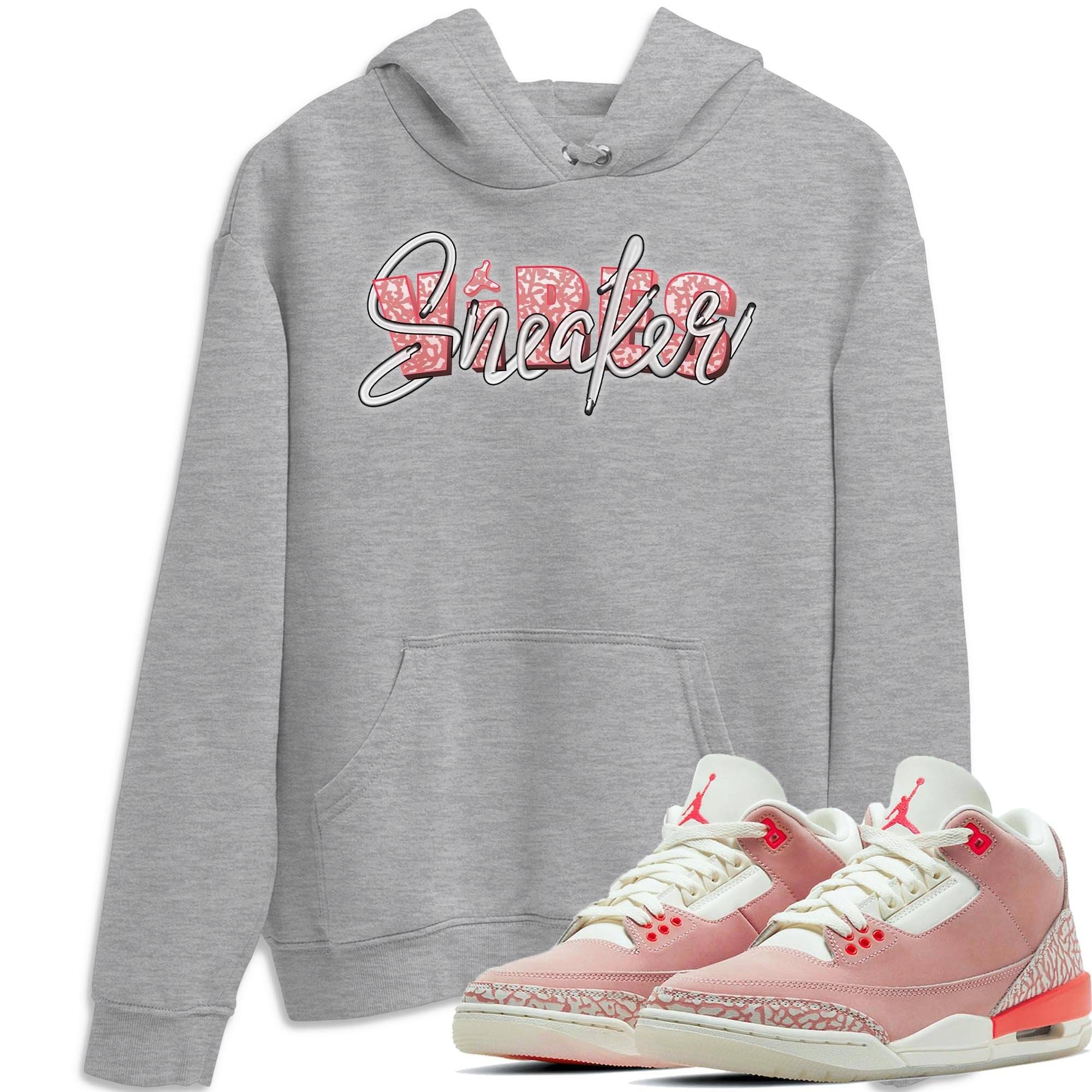 snkmatch Vibes Unisex Tops - Air Jordan 3 Rust Pink