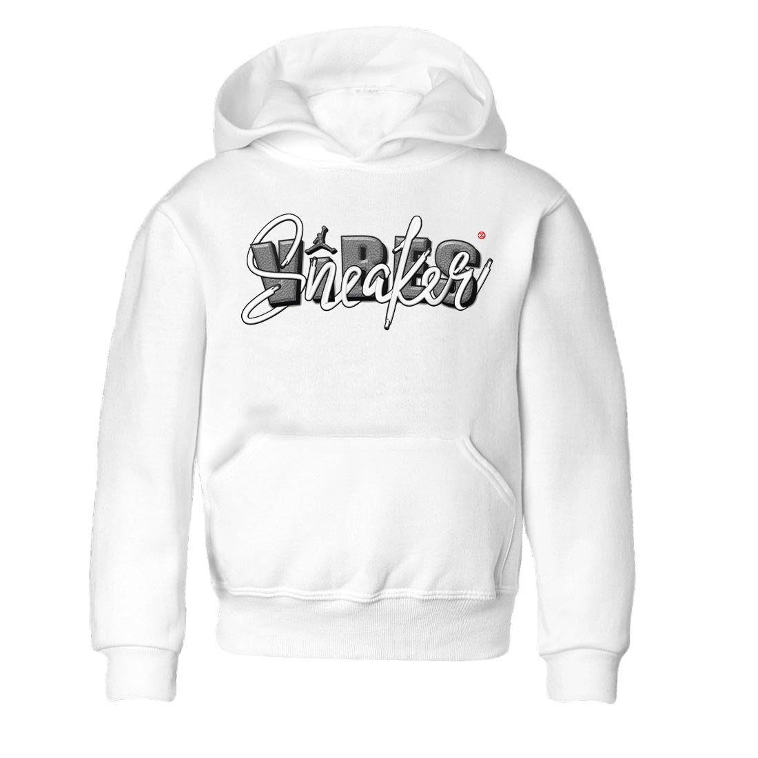 snkmatch Vibes Kids Tops - Air Jordan 3 White Cement