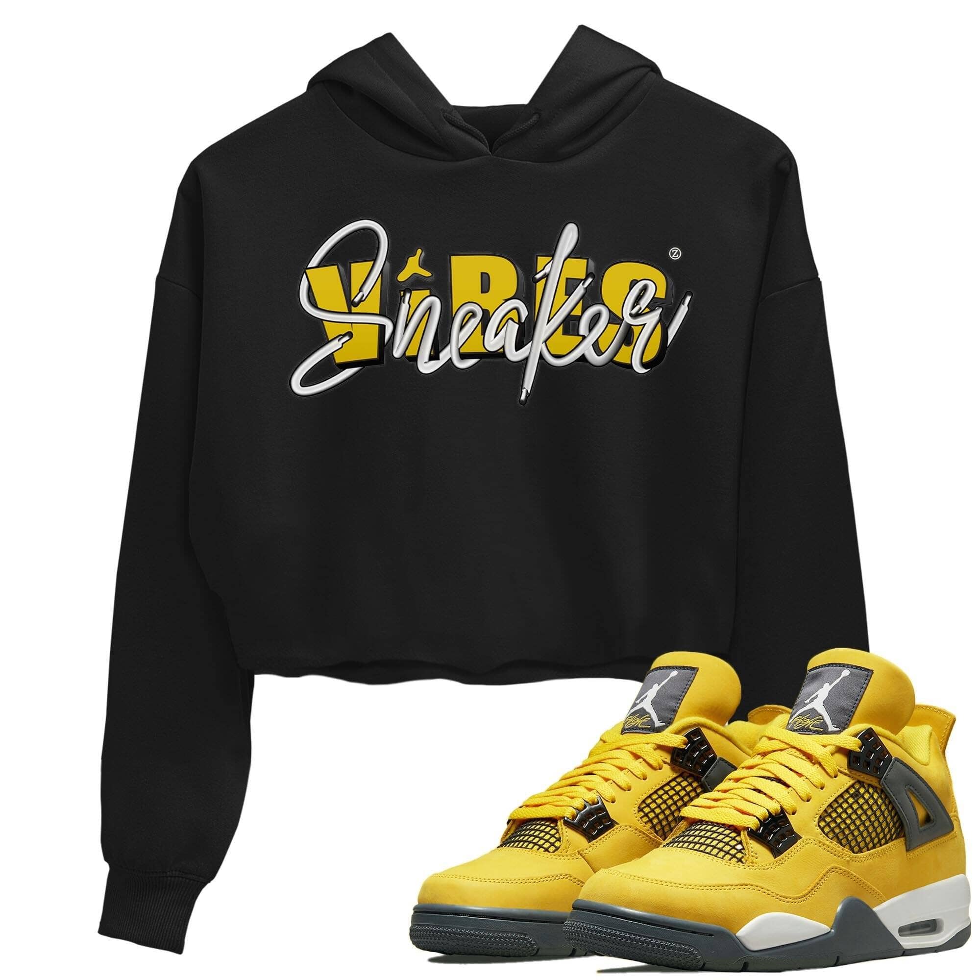 snkmatch Vibes Women's Tops - Air Jordan 4 Lightning