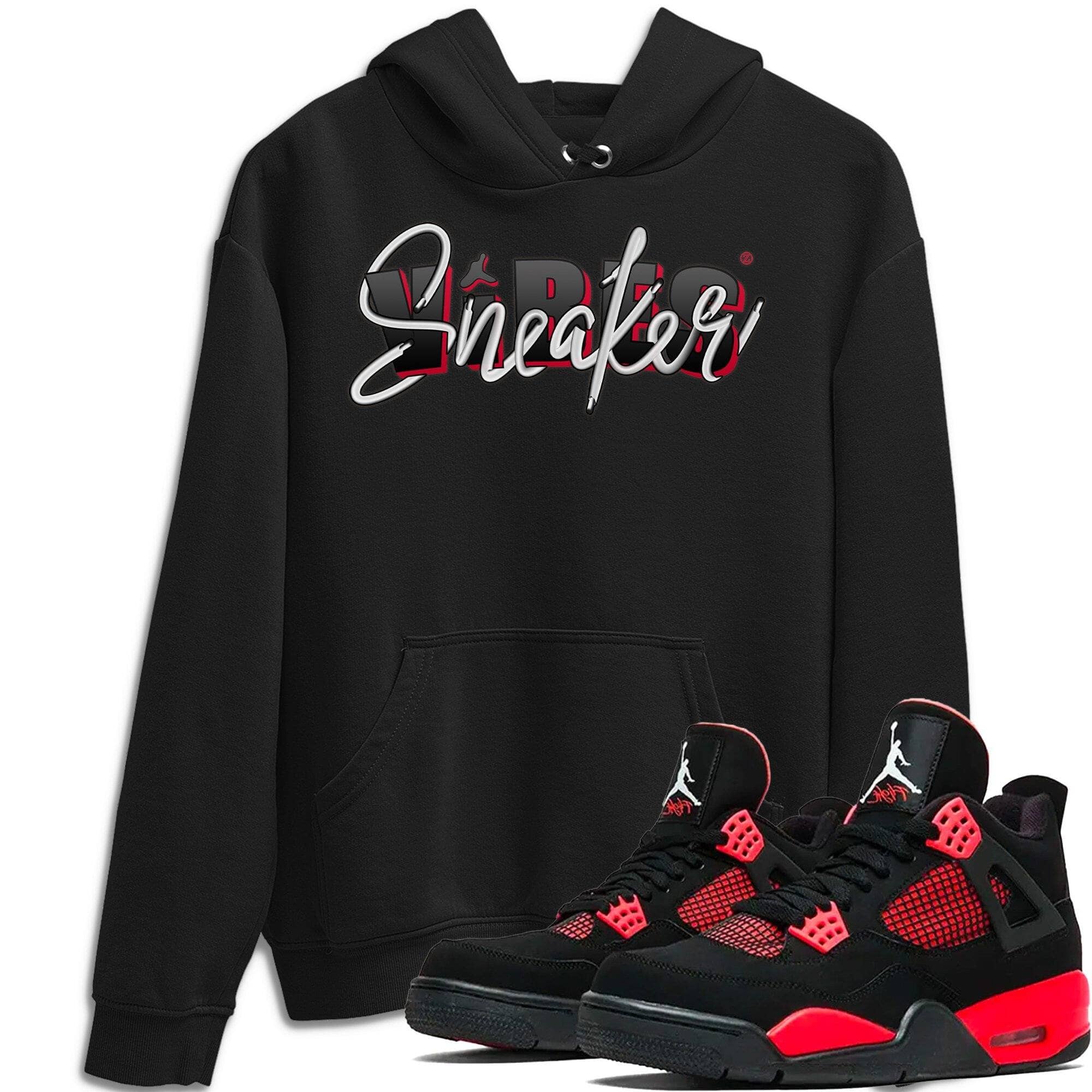 snkmatch Vibes Unisex Tops - Air Jordan 4 Red Thunder