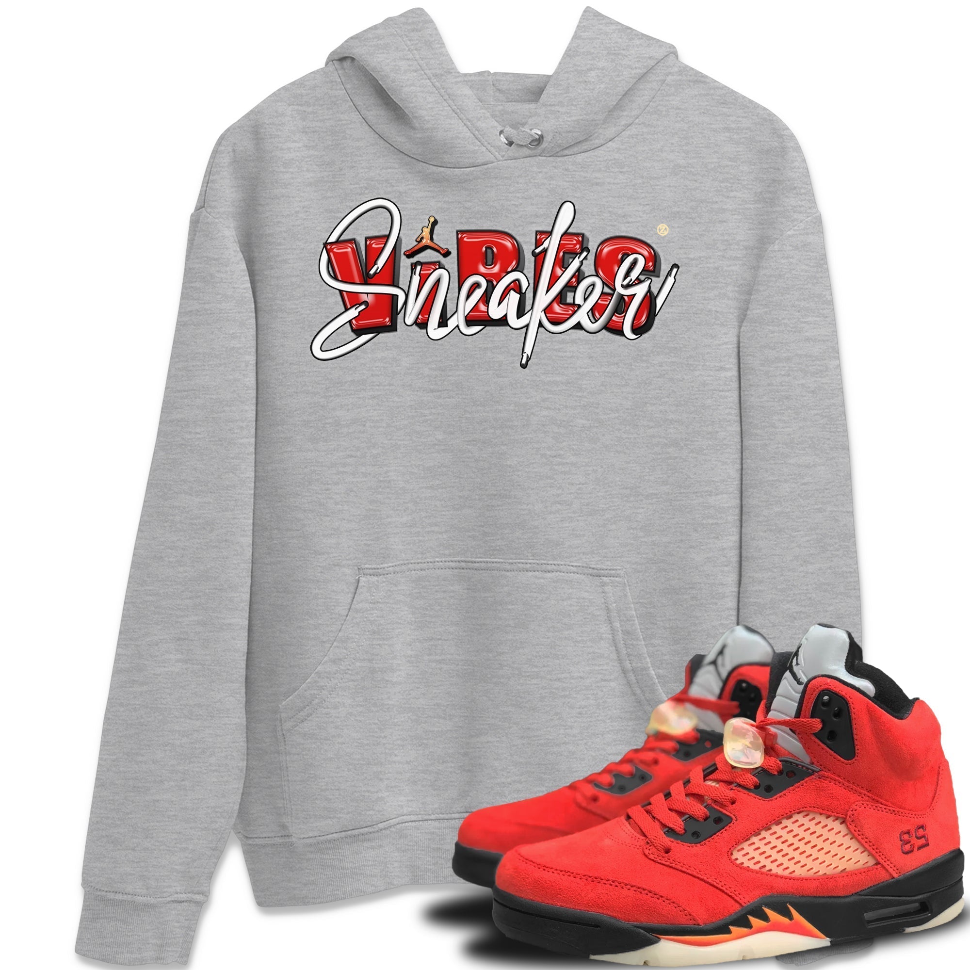 snkmatch Vibes Unisex Tops - Air Jordan 5 Mars For Her