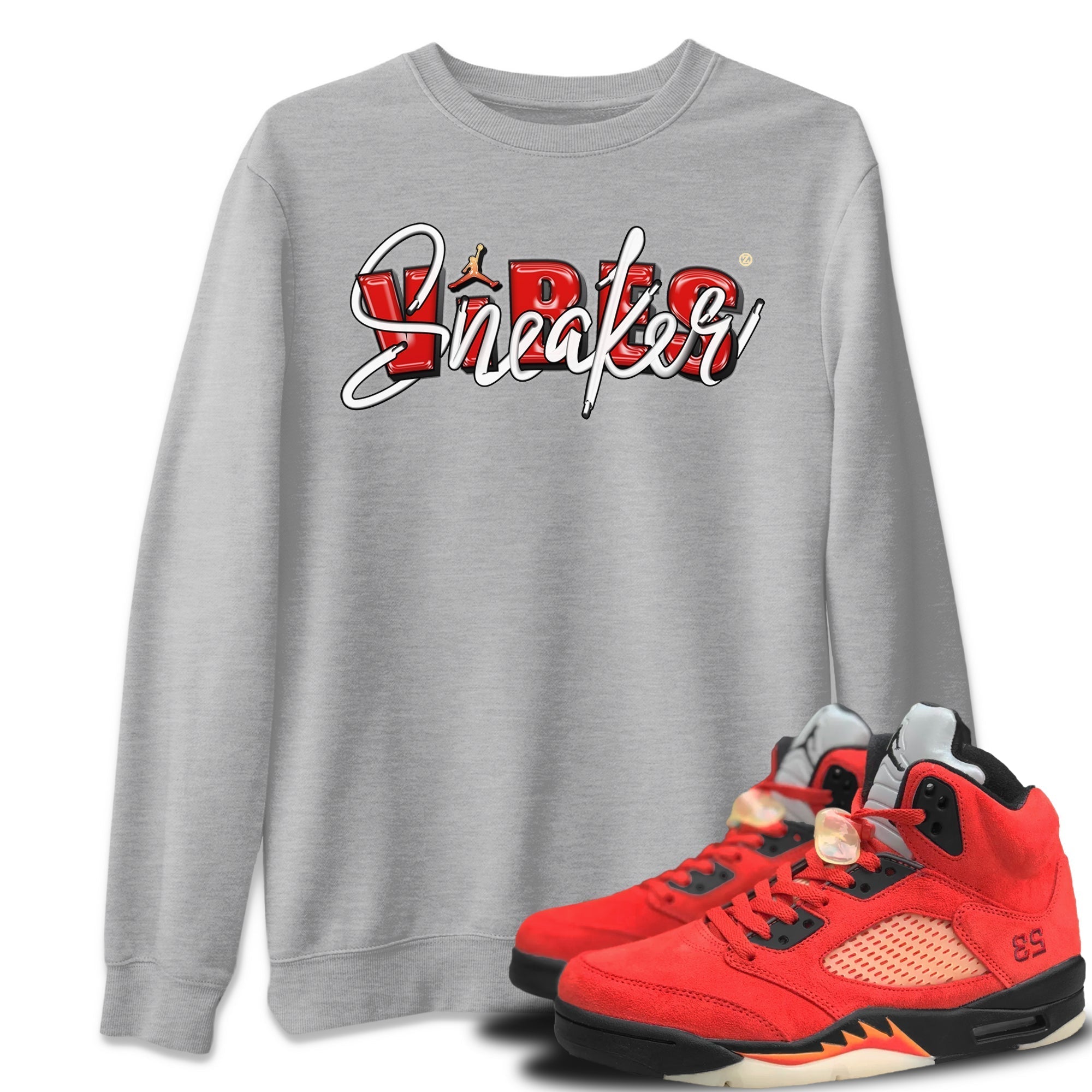 snkmatch Vibes Unisex Tops - Air Jordan 5 Mars For Her