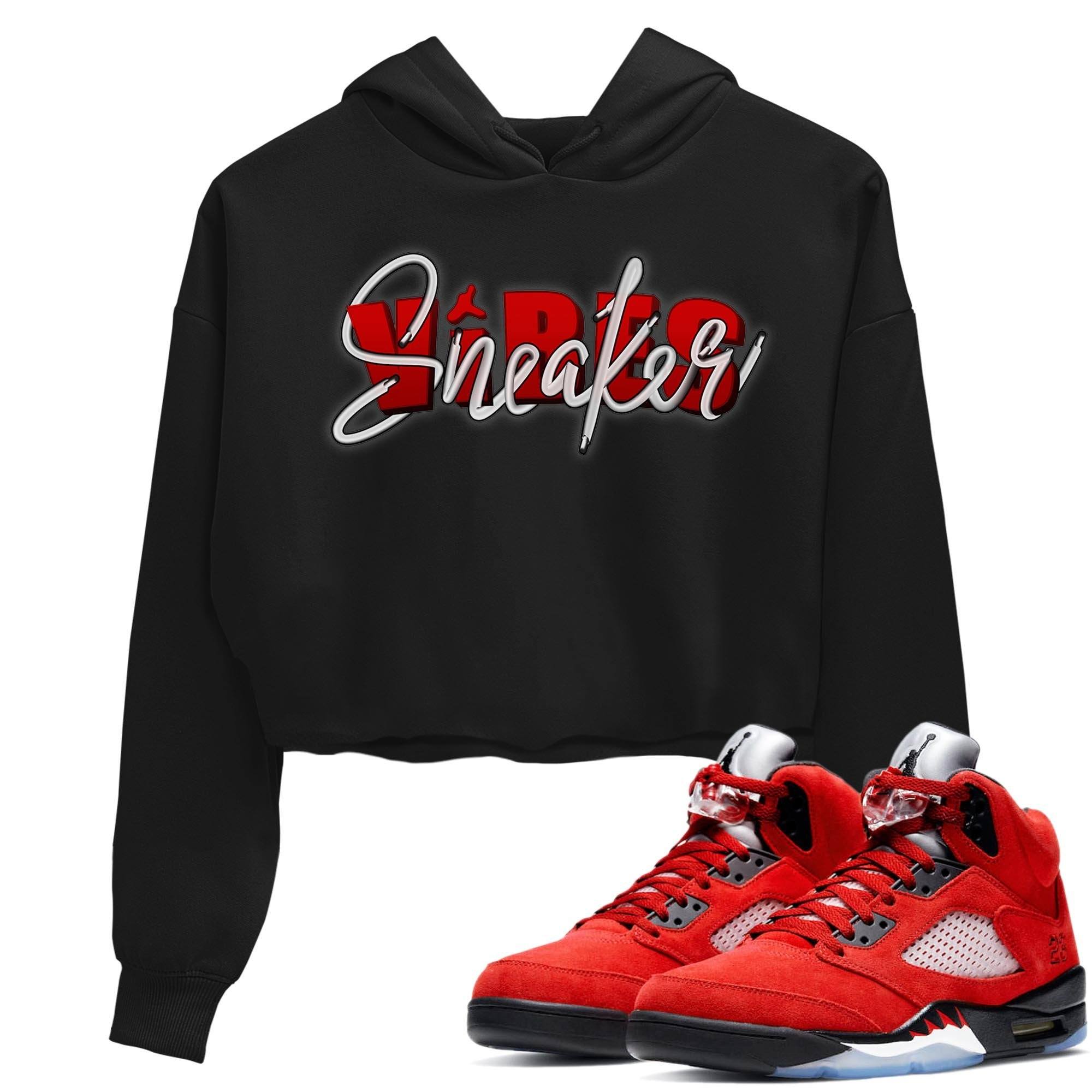 snkmatch Vibes Women's Tops - Air Jordan 5 Raging Bull