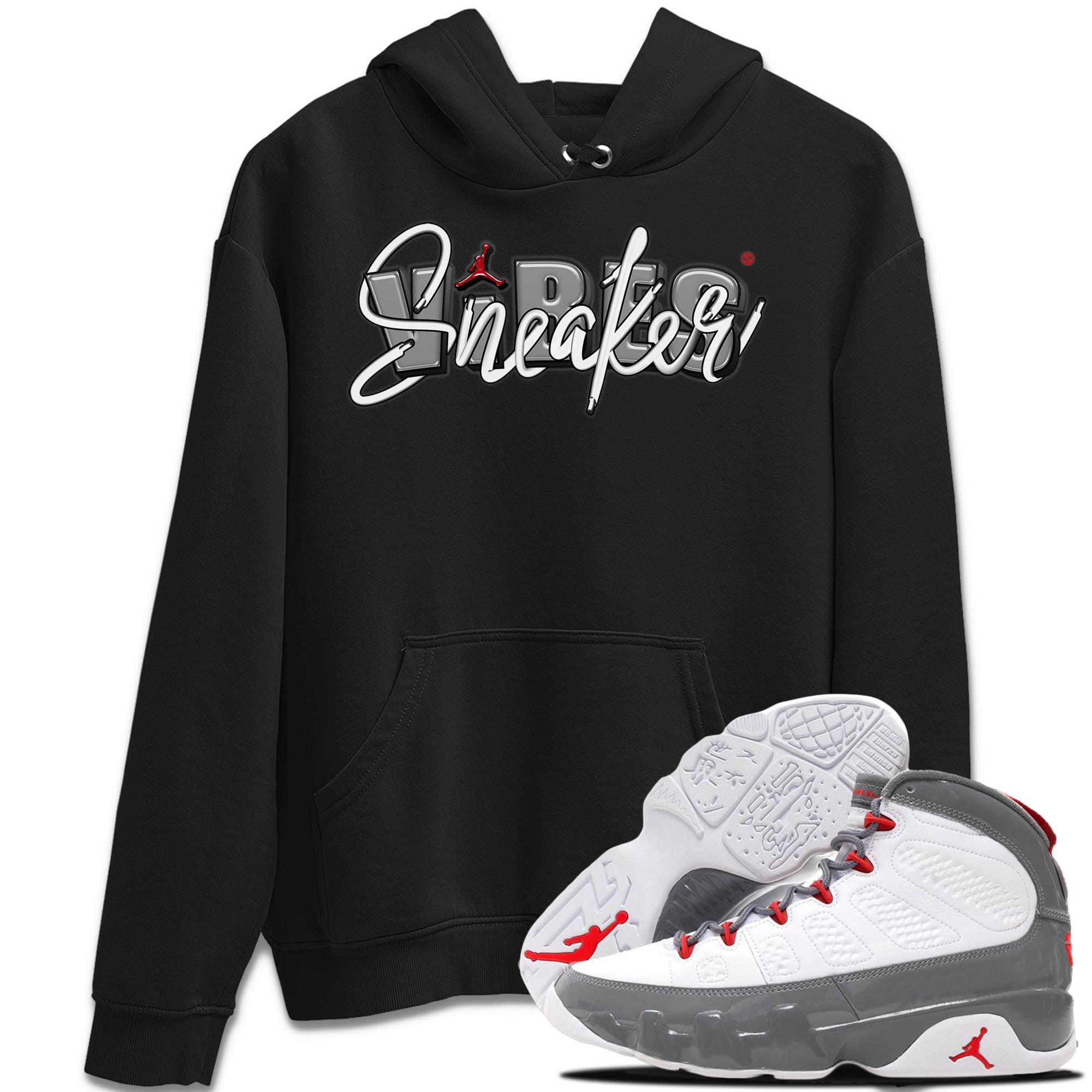 snkmatch Vibes Unisex Tops - Air Jordan 9 Fire Red