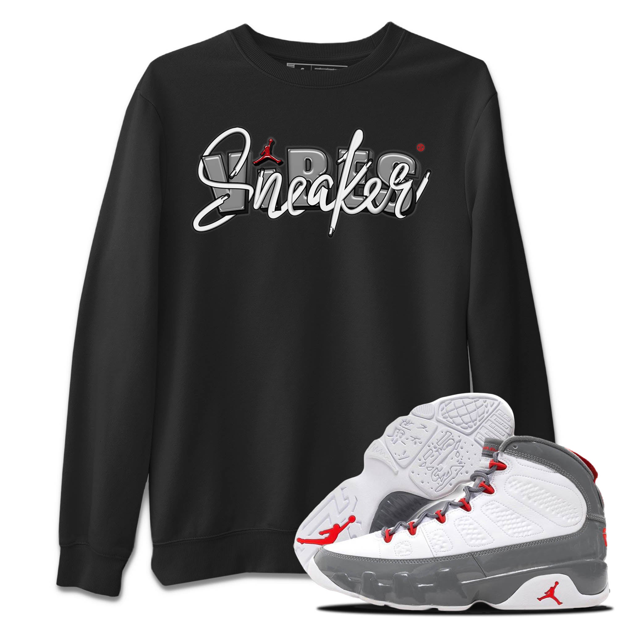 snkmatch Vibes Unisex Tops - Air Jordan 9 Fire Red