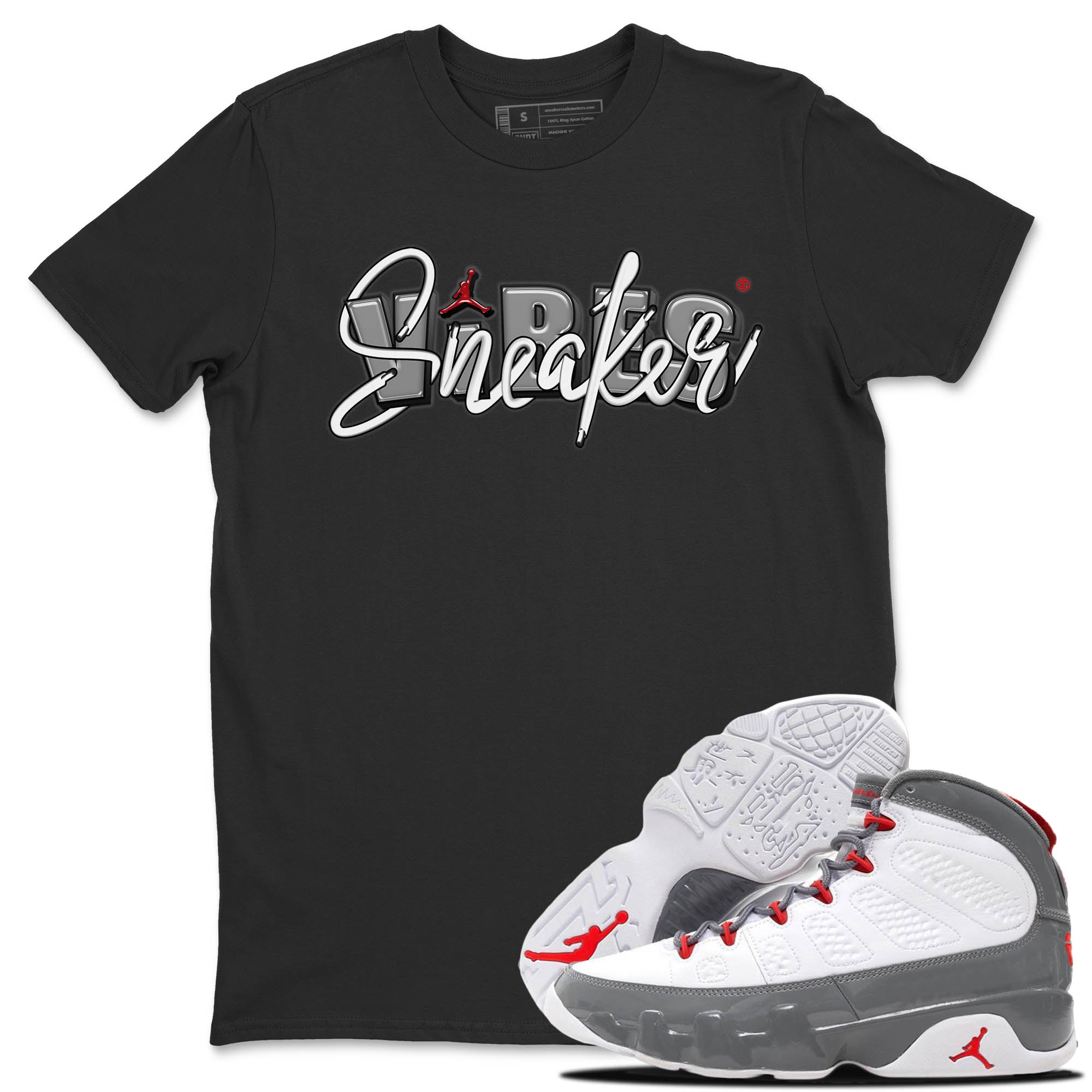 snkmatch Vibes Unisex Tops - Air Jordan 9 Fire Red