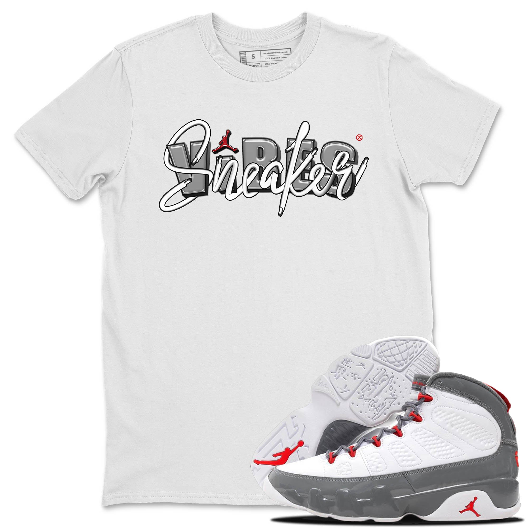 snkmatch Vibes Unisex Tops - Air Jordan 9 Fire Red