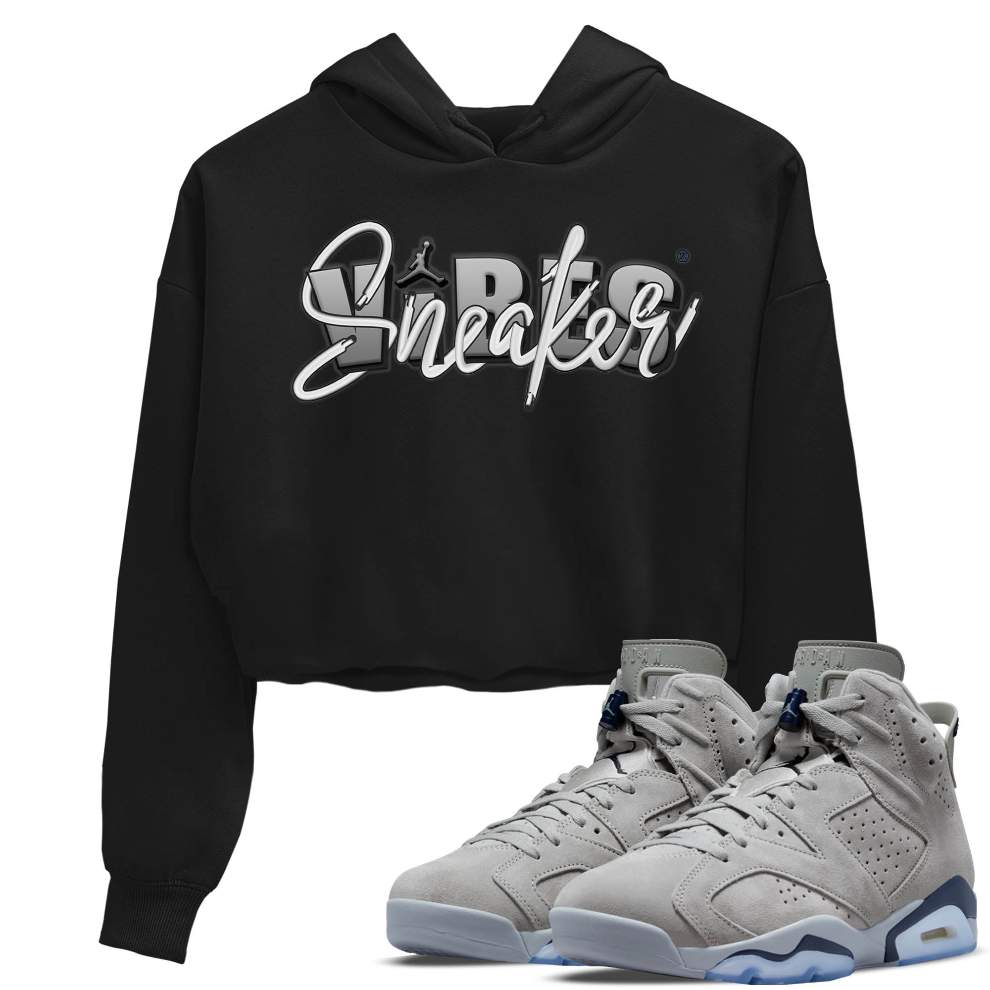 snkmatch Vibes Women's Tops - Air Jordan 6 Georgetown