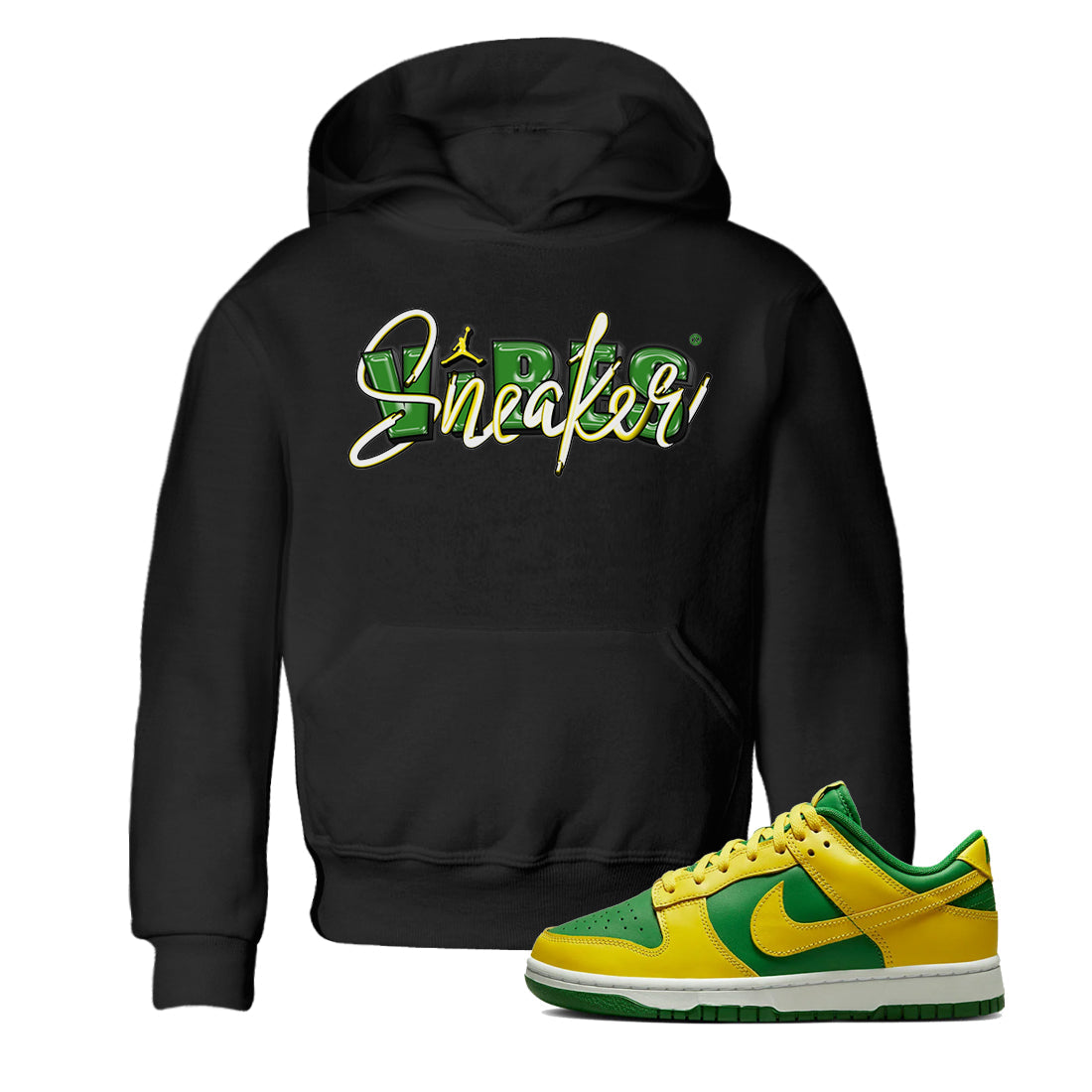 snkmatch Vibes Kids Tops - Dunk Reverse Brazil