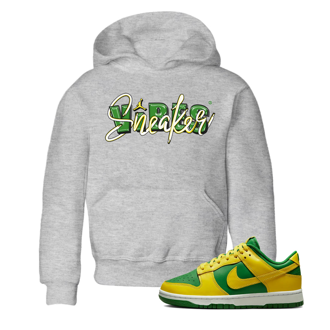 snkmatch Vibes Kids Tops - Dunk Reverse Brazil