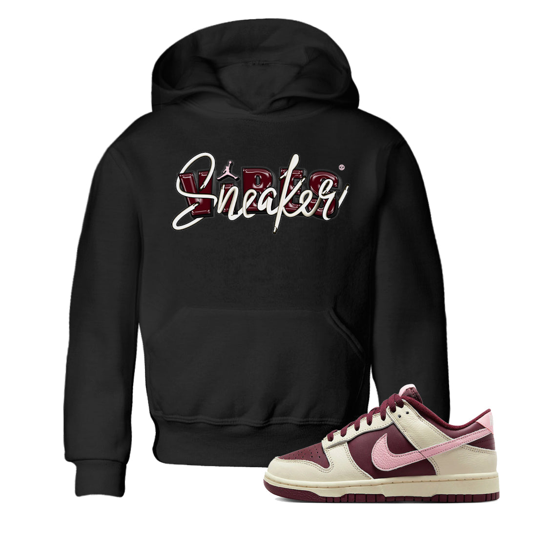 snkmatch Vibes Kids Tops - Dunk Valentines Day