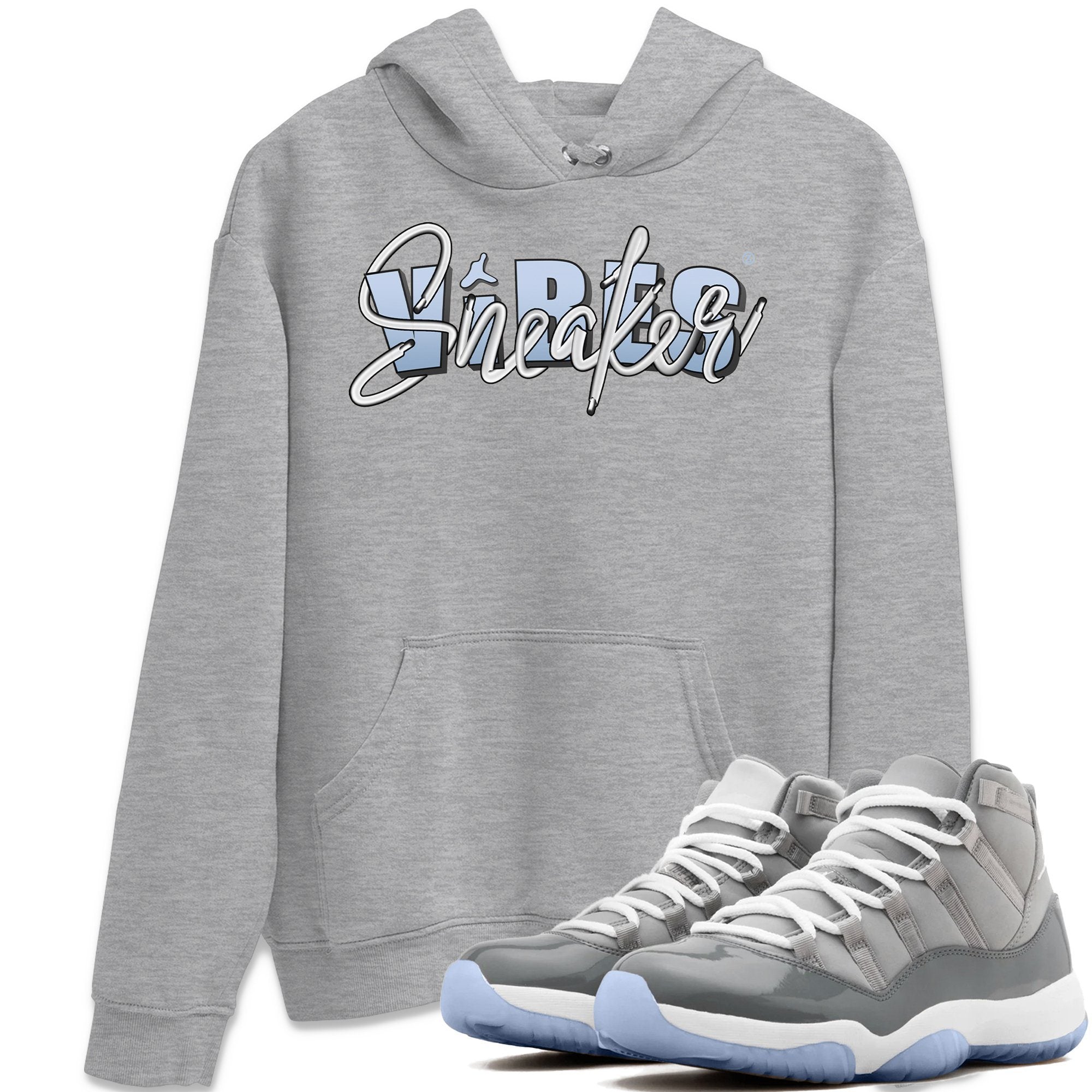 snkmatch Vibes Unisex Tops - Air Jordan 11 Cool Grey