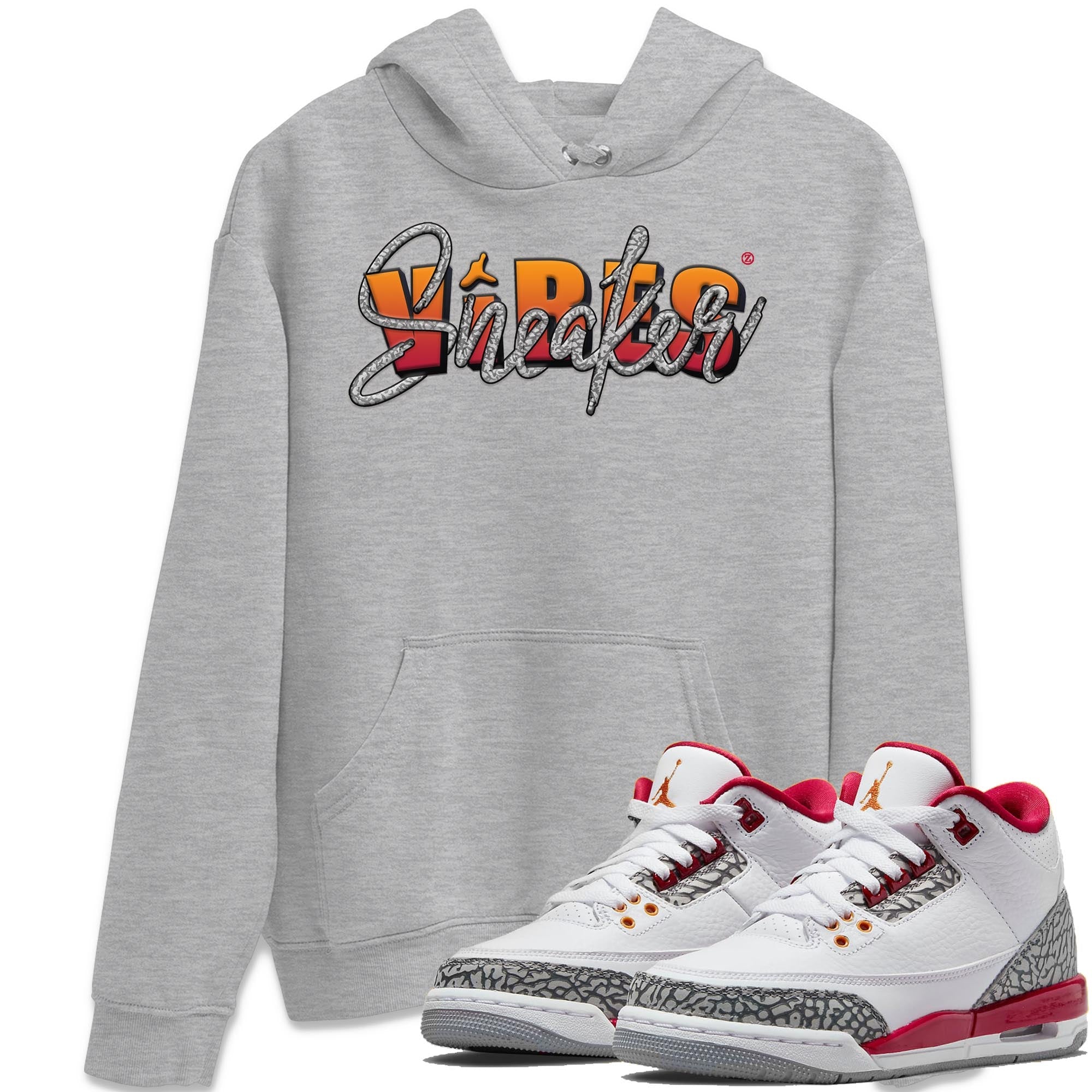snkmatch Vibes Unisex Tops - Air Jordan 3 Cardinal