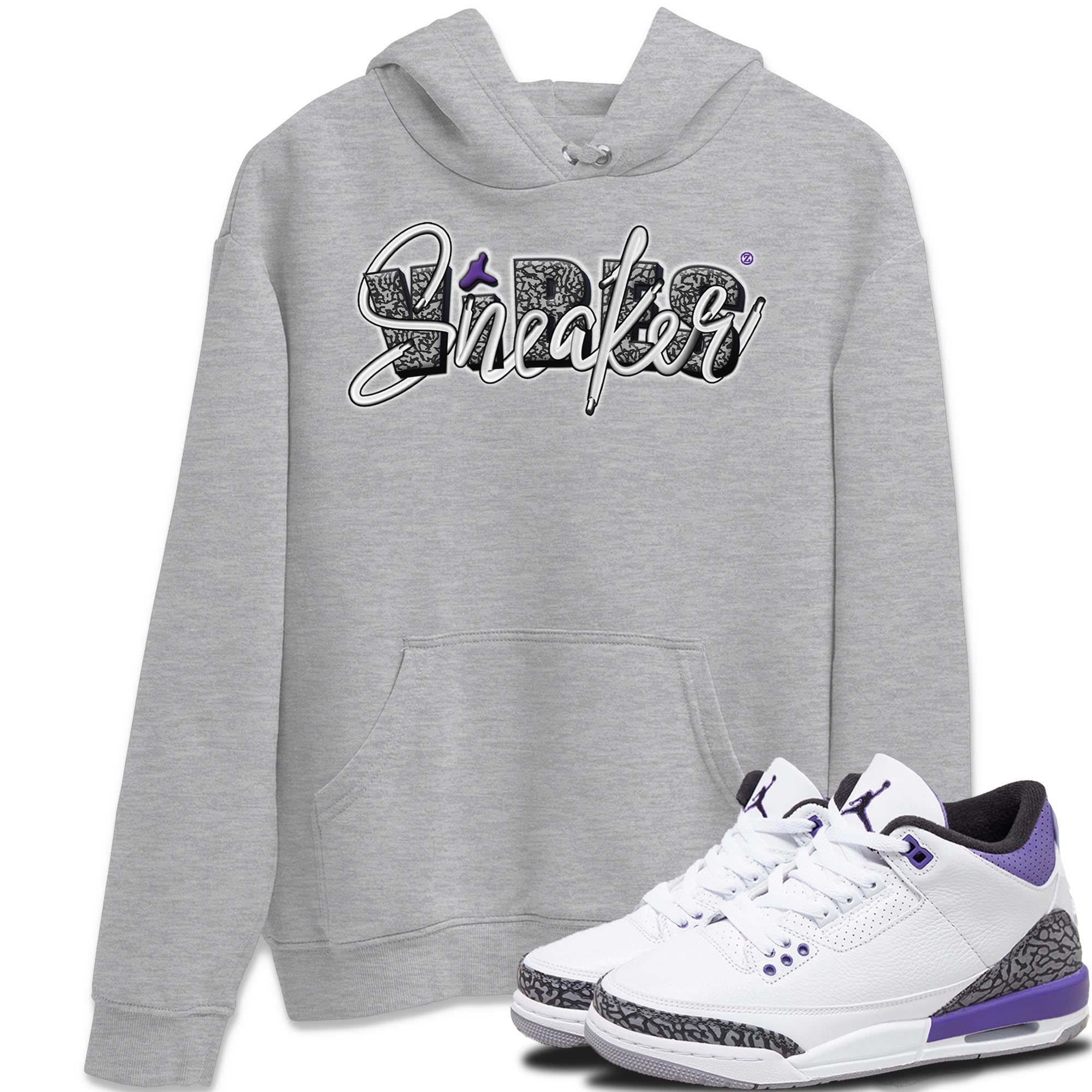 snkmatch Vibes Unisex Tops - Air Jordan 3 Dark Iris