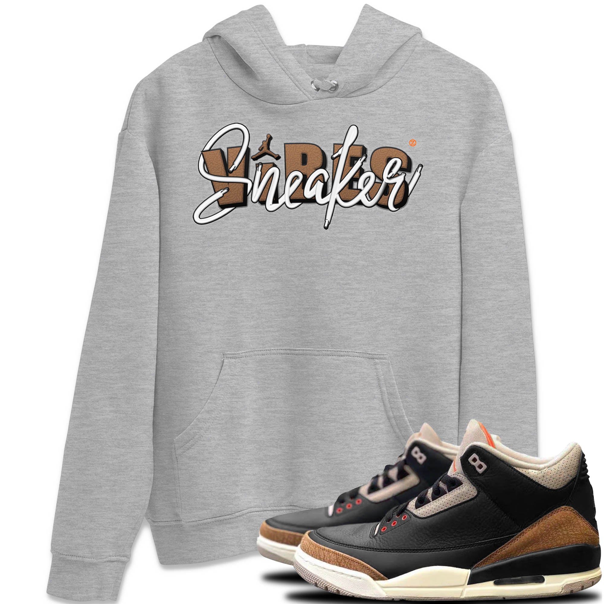 snkmatch Vibes Unisex Tops - Air Jordan 3 Desert Elephant