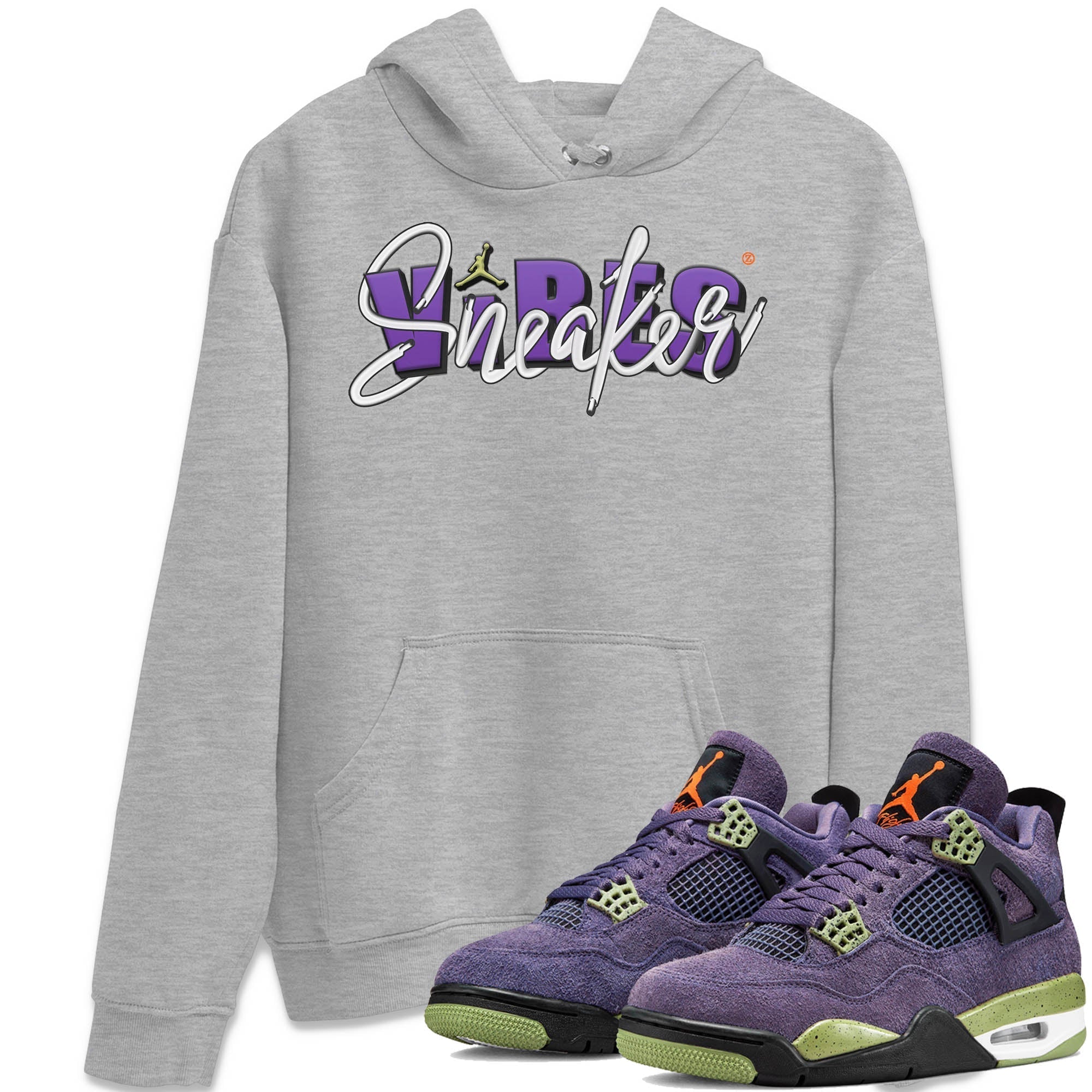 snkmatch Vibes Unisex Tops - Air Jordan 4 Canyon Purple