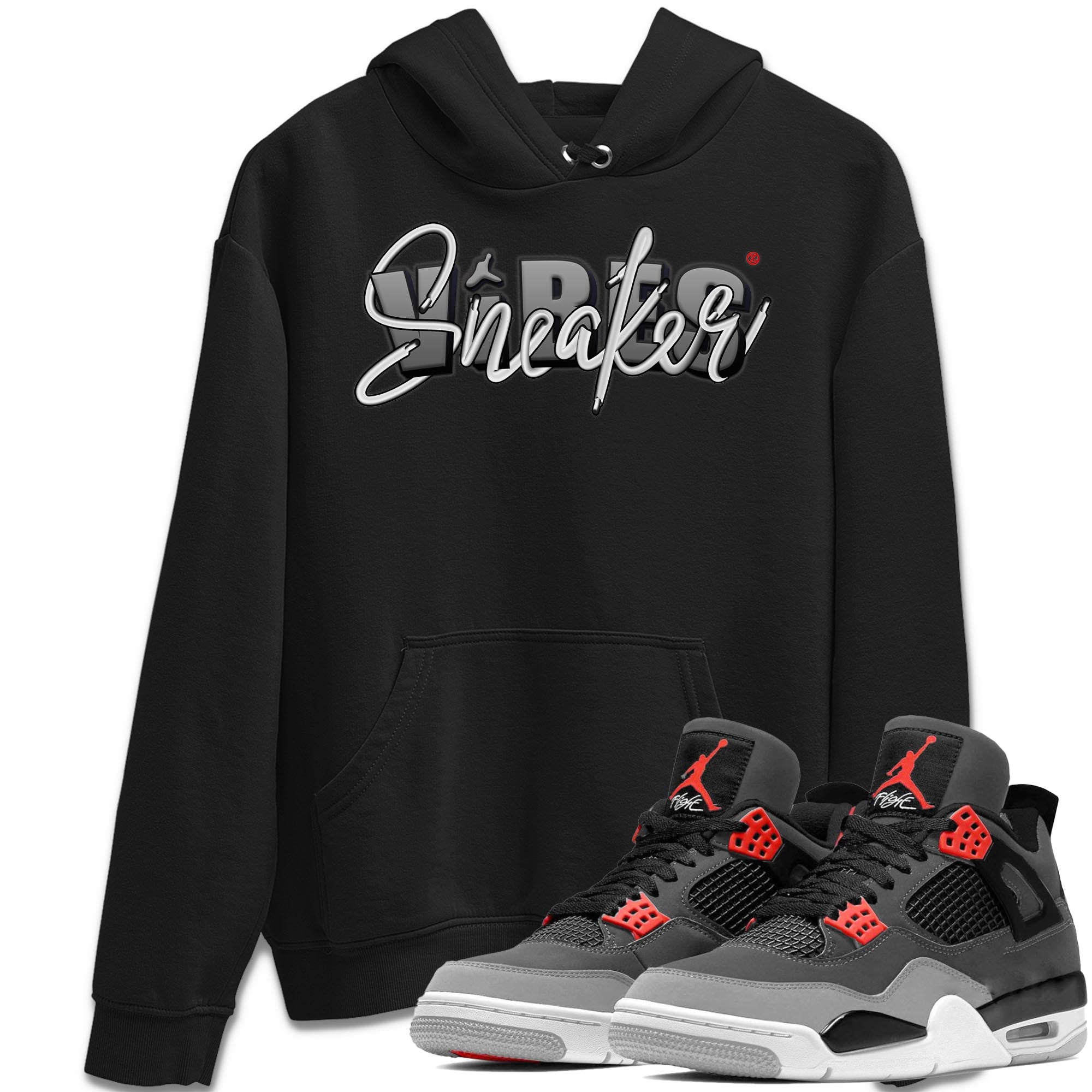 snkmatch Vibes Unisex Tops - Air Jordan 4 Infrared