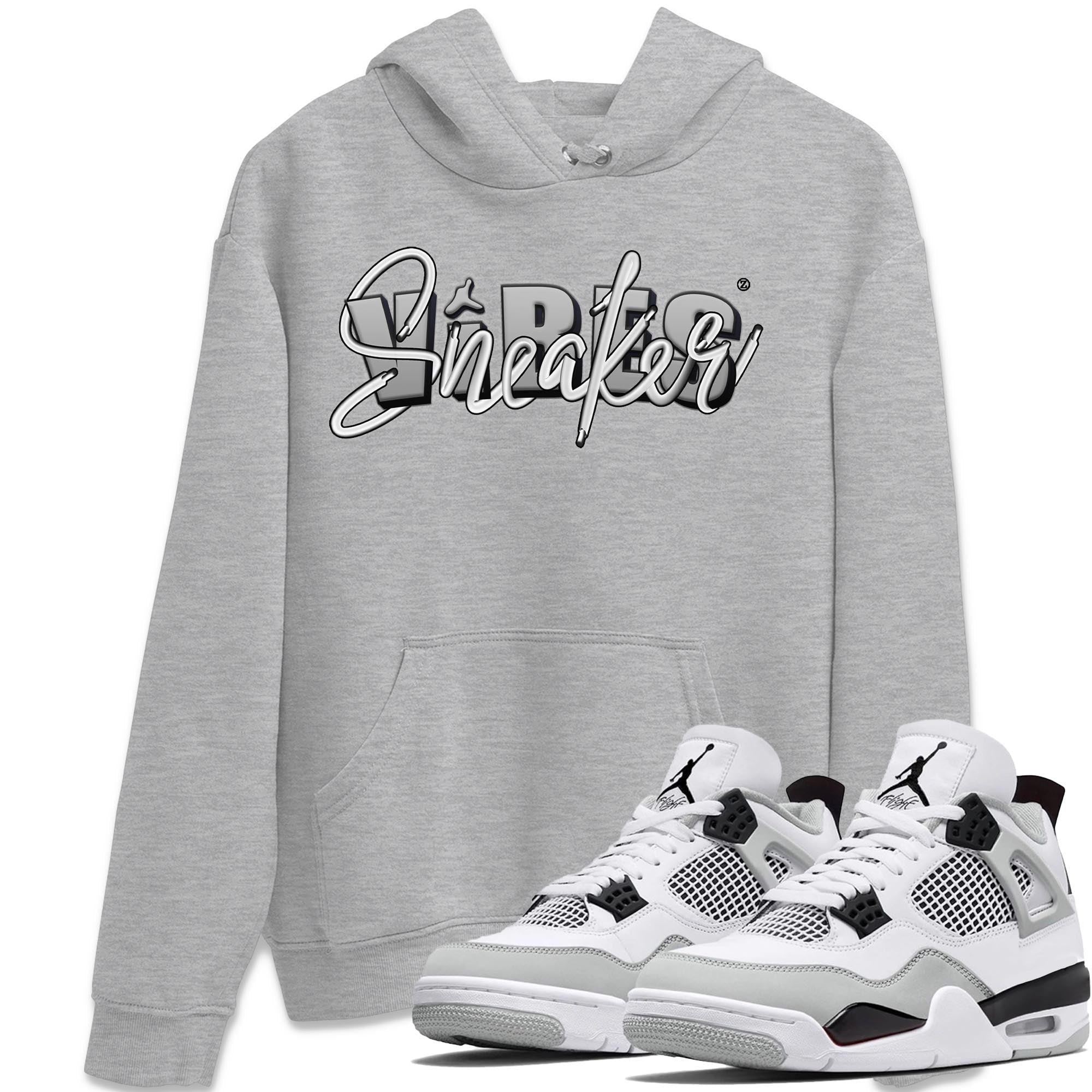 snkmatch Vibes Unisex Tops - Air Jordan 4 Military Black