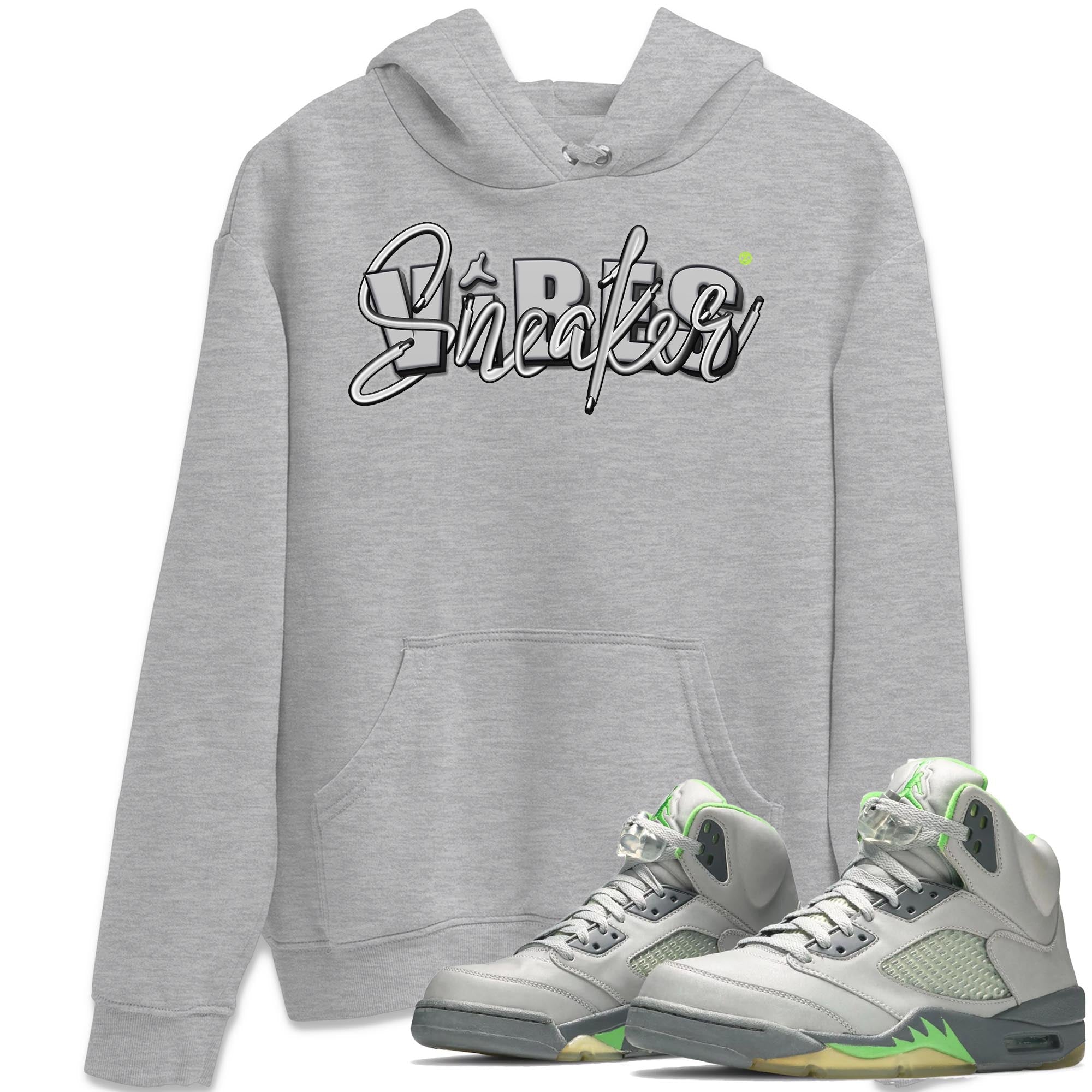 snkmatch Vibes Unisex Tops - Air Jordan 5 Green Bean