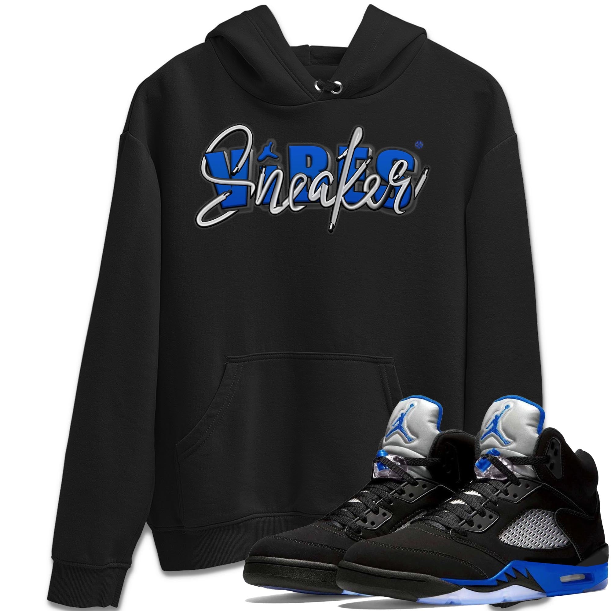 snkmatch Vibes Unisex Tops - Air Jordan 5 Racer Blue