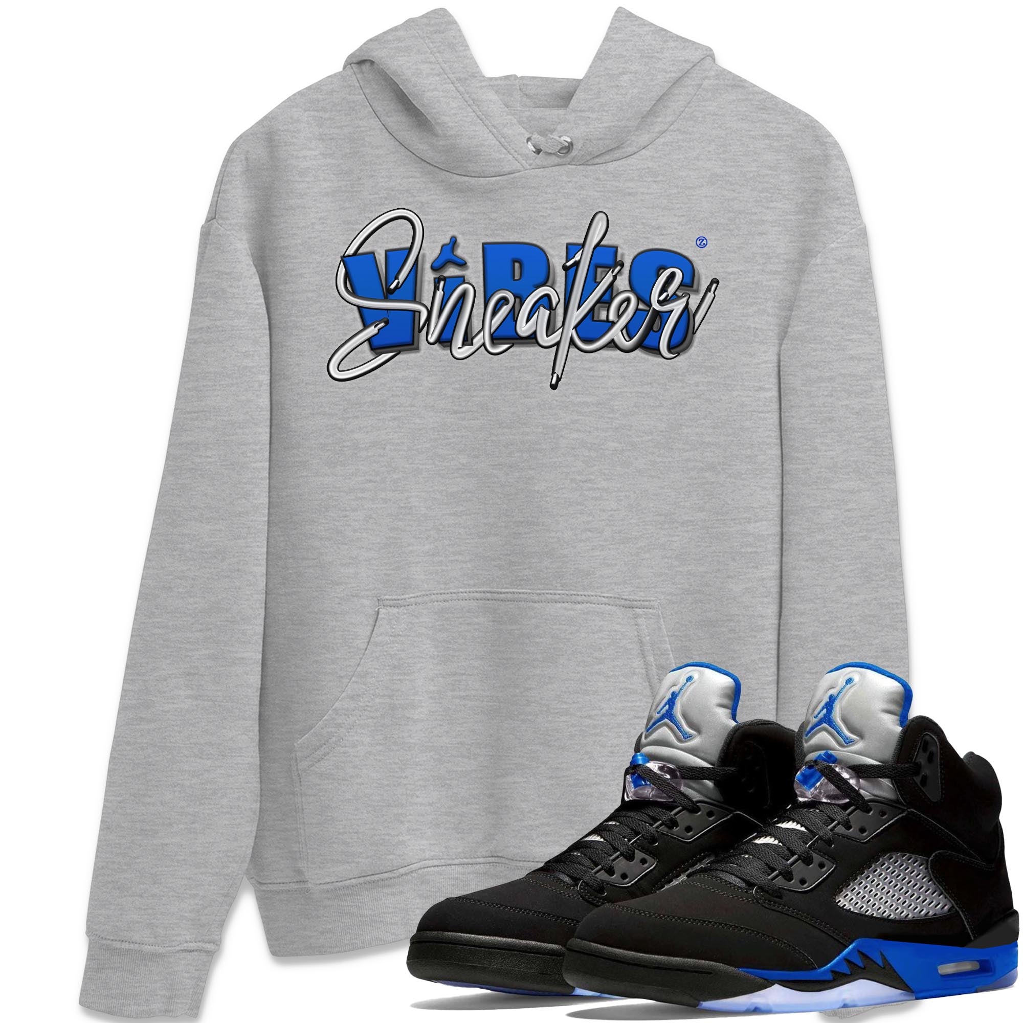snkmatch Vibes Unisex Tops - Air Jordan 5 Racer Blue