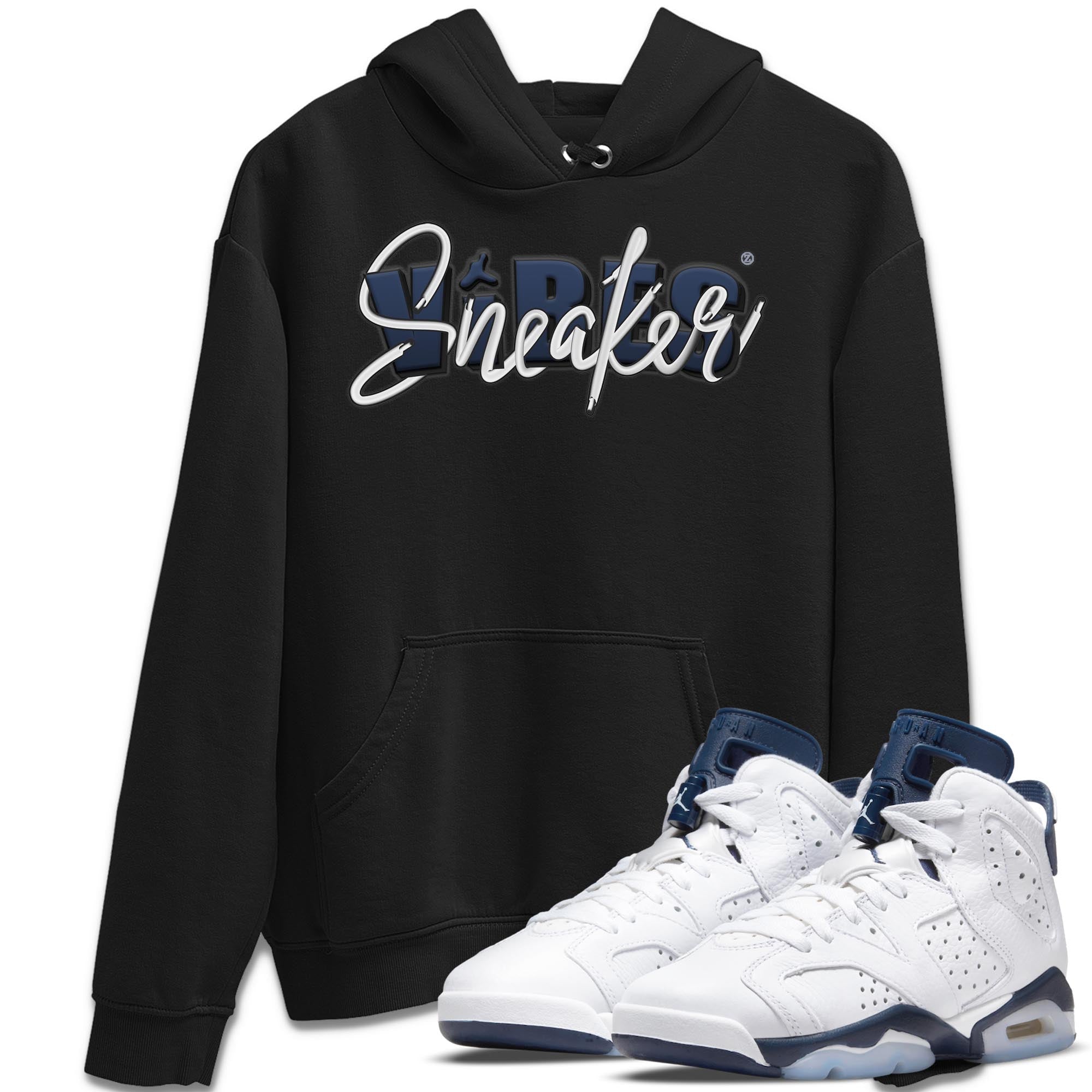 snkmatch Vibes Unisex Tops - Air Jordan 6 Midnight Navy