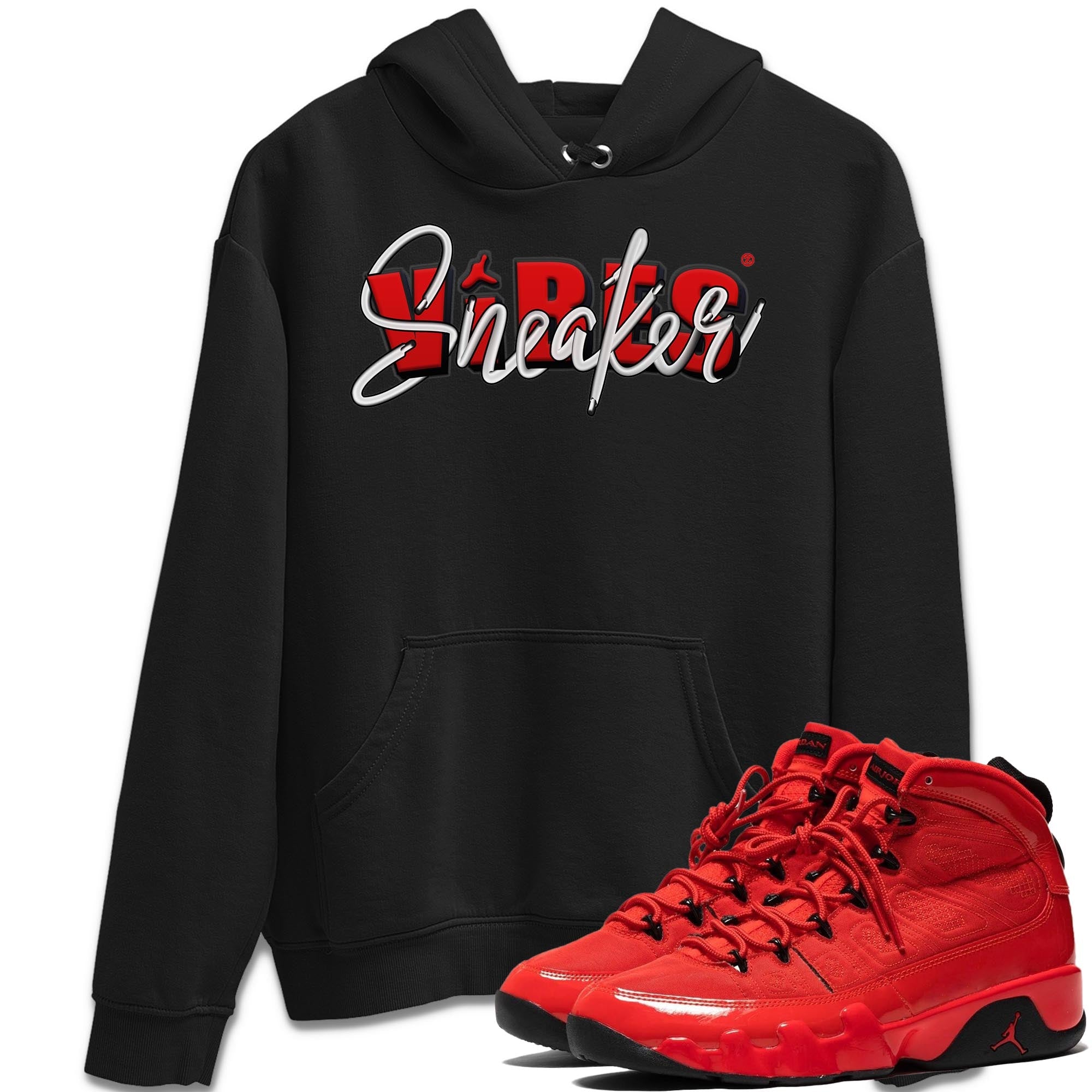 snkmatch Vibes Unisex Tops - Air Jordan 9 Chile Red